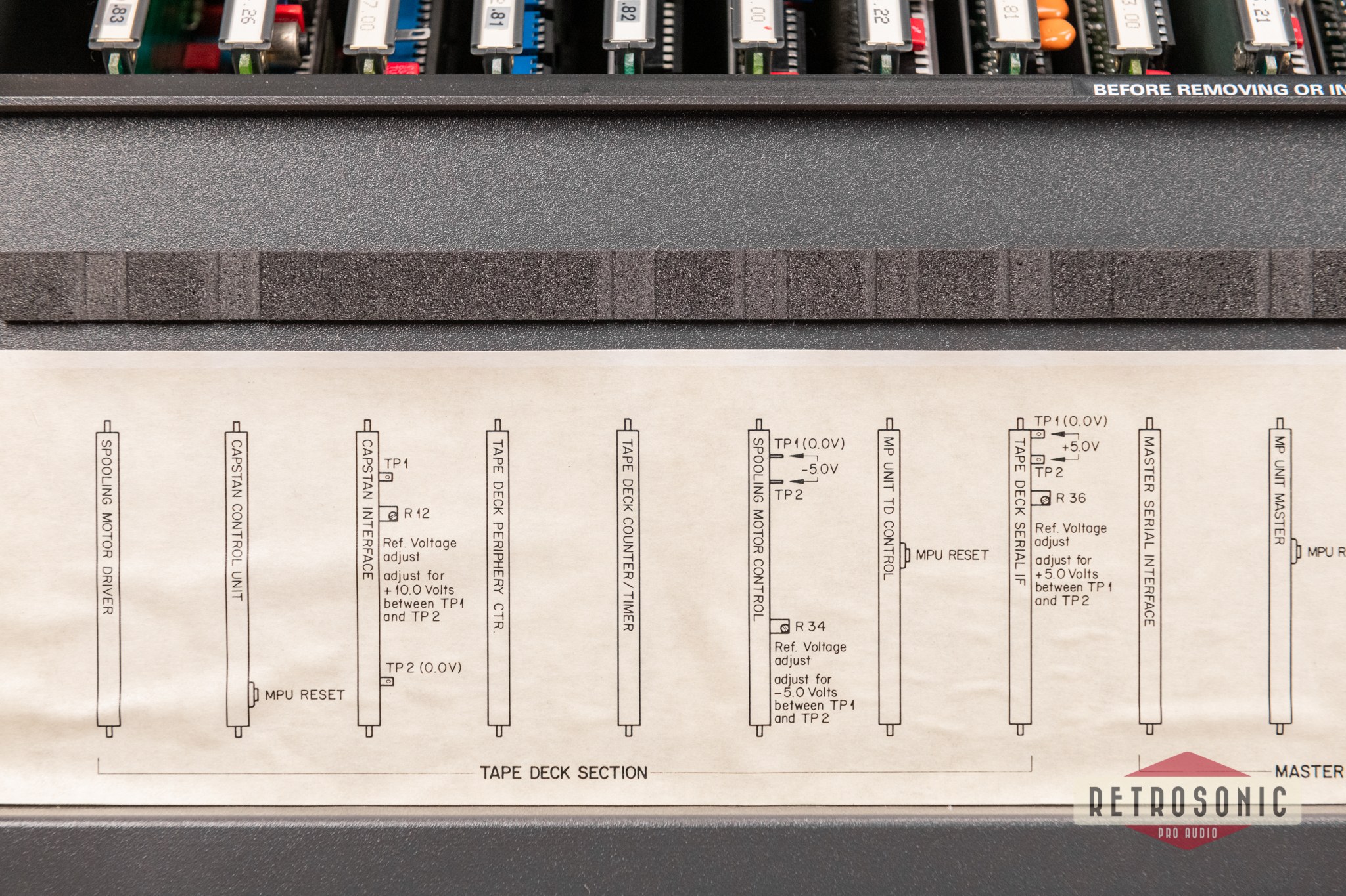 Studer A820 1/4 inch Master Tape Recorder