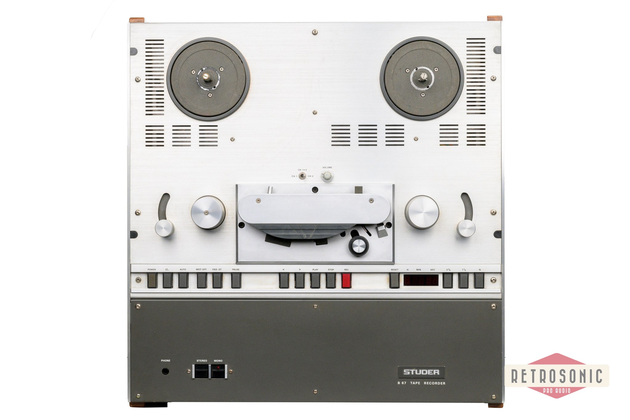 Studer B67 1/4 Inch Master Tape Recorder #04784