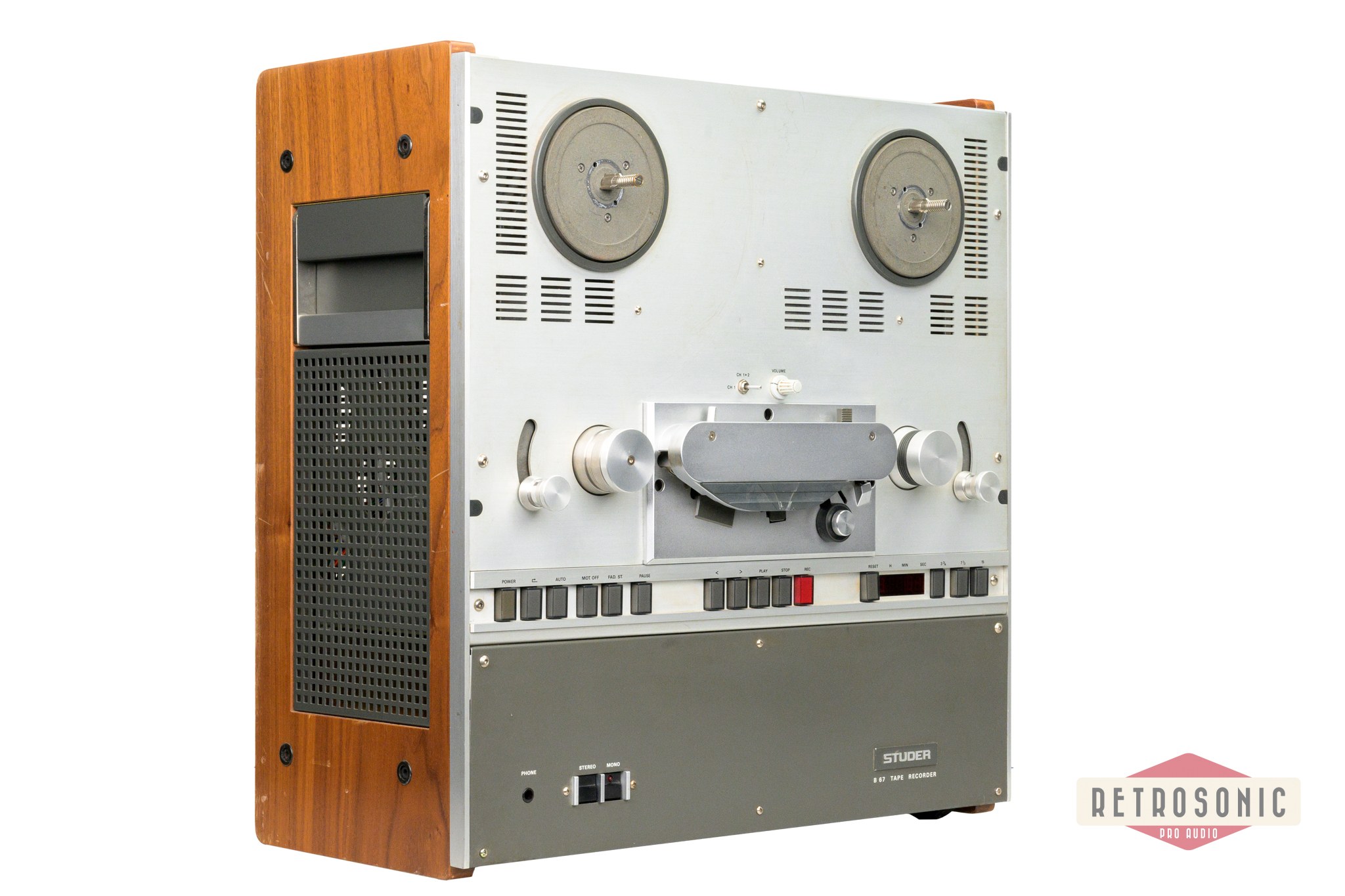 Studer B67 1/4 Inch Master Tape Recorder #04784