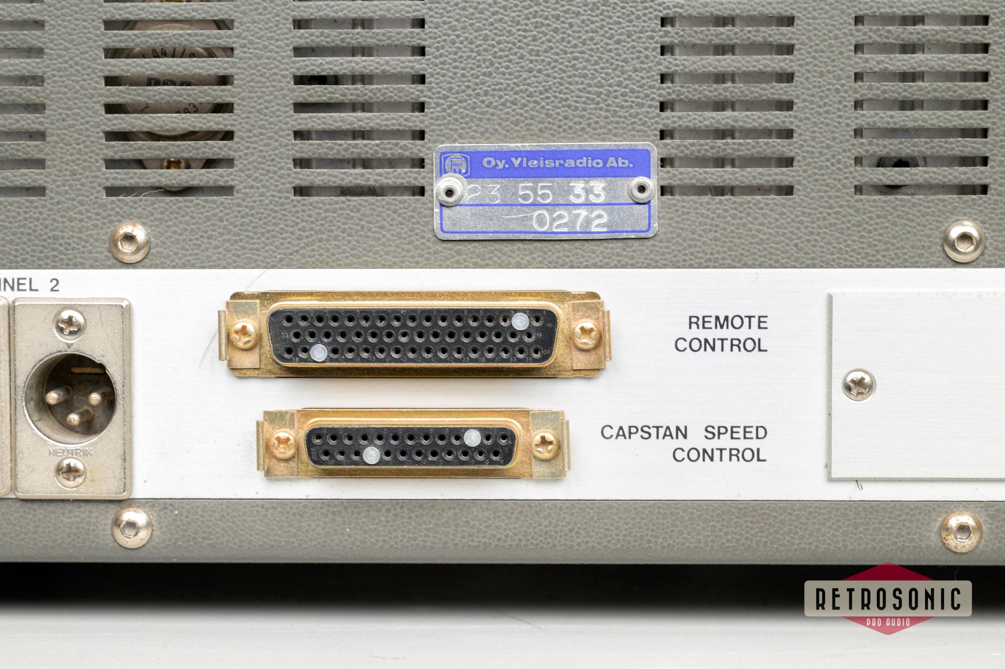 Studer B67 1/4 Inch Master Tape Recorder #04784