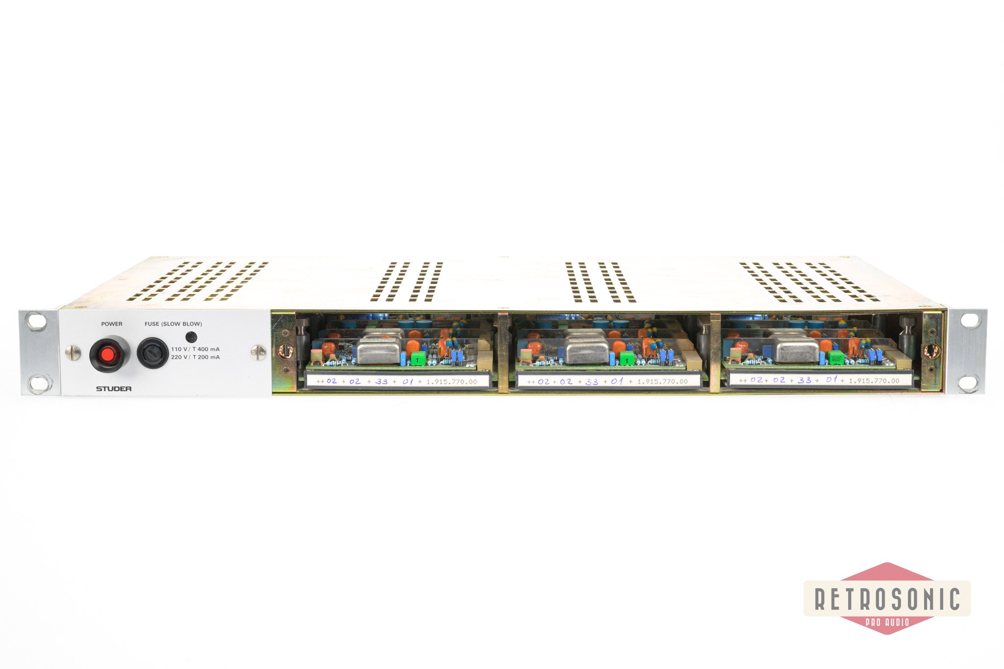 Studer  Rack Mount PSU 1.918.100.00  with 3 pcs Summing Cards #2