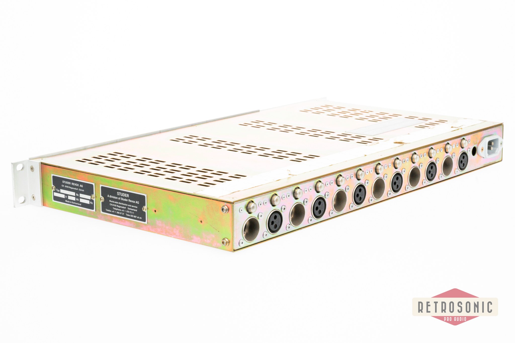 Studer Stereo Balancing unit 6 ch in/out 1.918.101.00 # 2