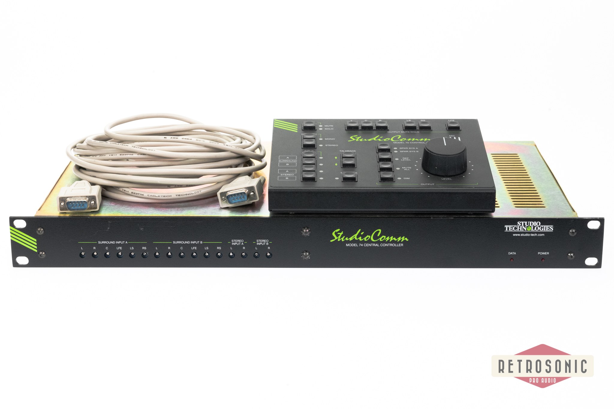 StudioComm 74/75 5.1 Surround Monitoring System w. Talkback #1