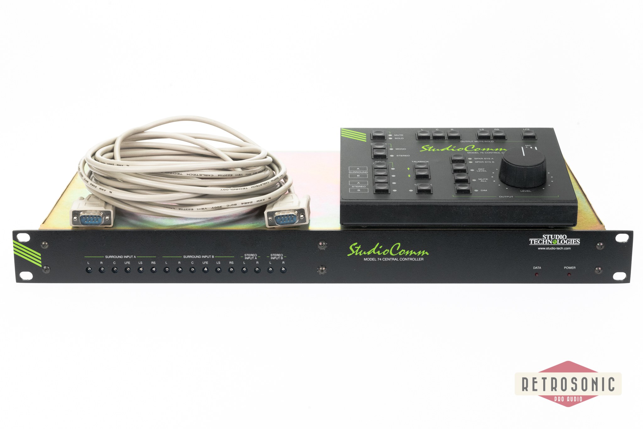 StudioComm 74/75 5.1 Surround Monitoring System w. Talkback #2