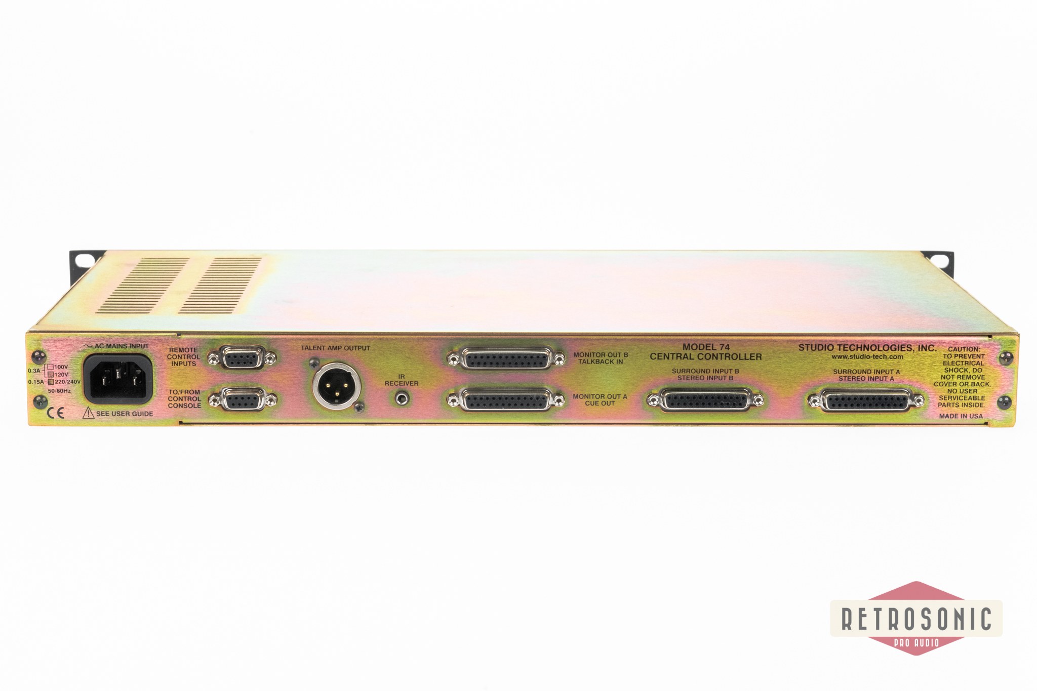 StudioComm 74/75 5.1 Surround Monitoring System w. Talkback #2