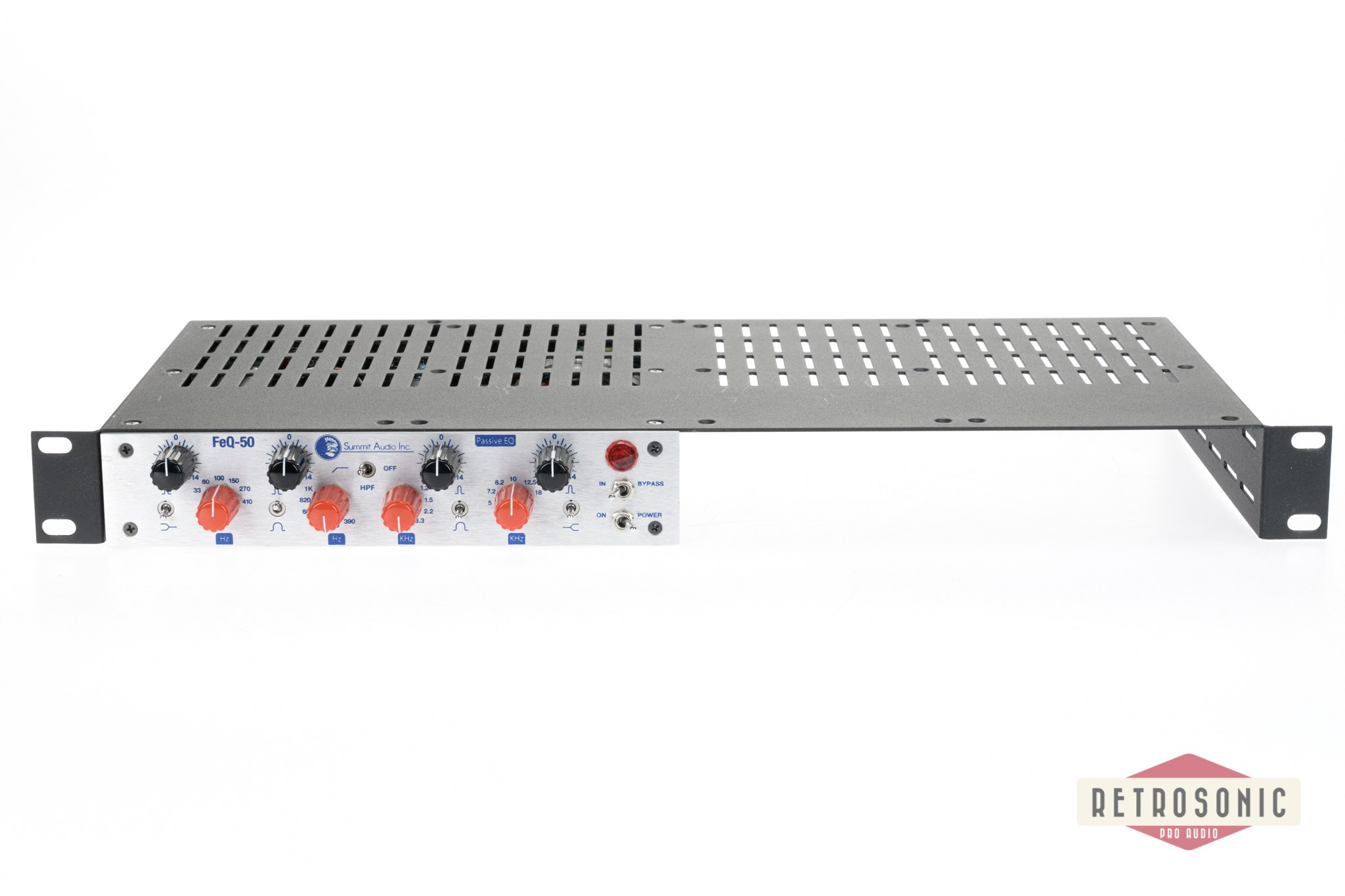 Summit Audio FEQ-50 Dual Path 4-Band Parametric Equalizer