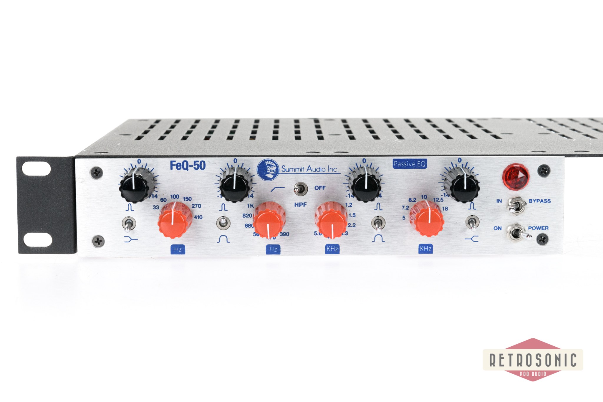 Summit Audio FEQ-50 Dual Path 4-Band Parametric Equalizer