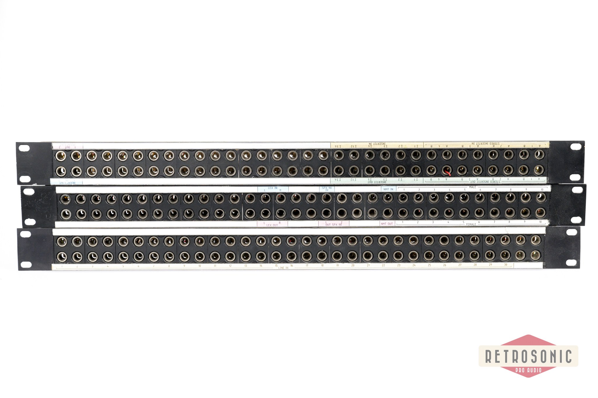 Switchcraft 2x32 Way Patchbay XMT334B Longframe jacks