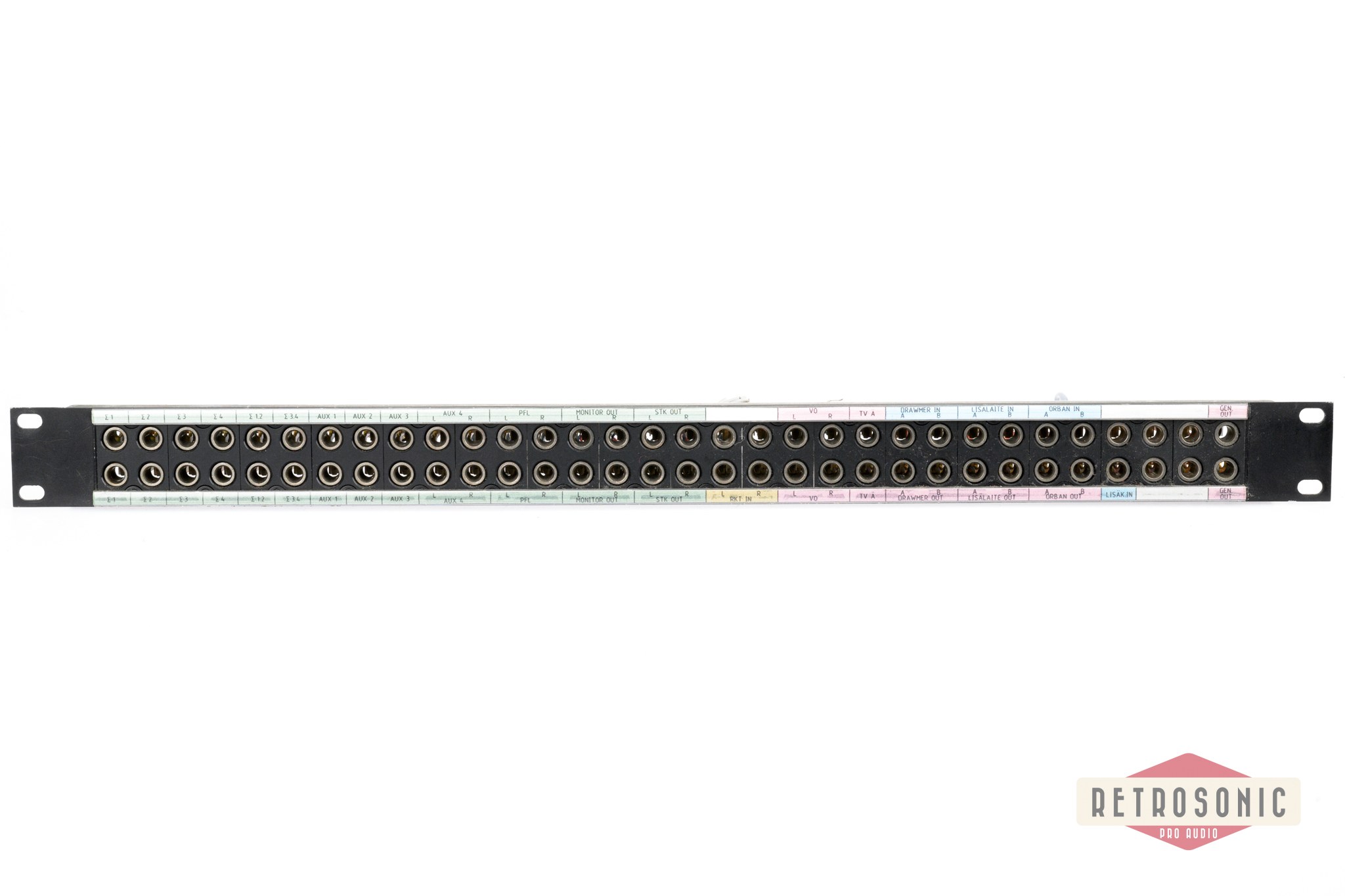 Switchcraft 2x32 Way Patchbay XMT334B Longframe jacks
