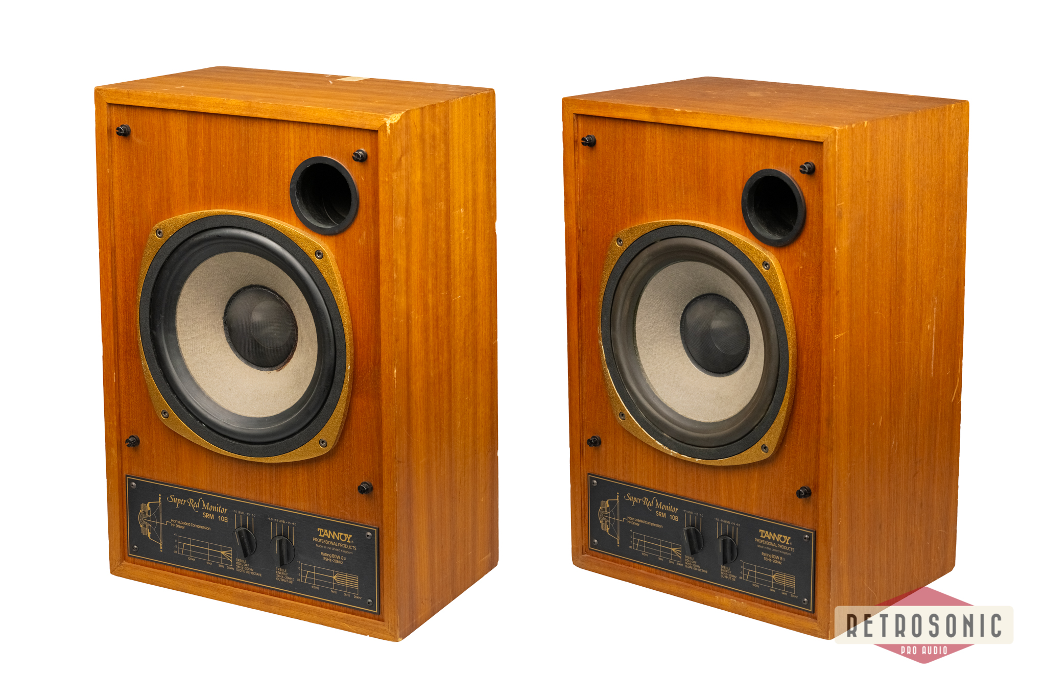 Tannoy SRM 10B Super Red Monitor pair
