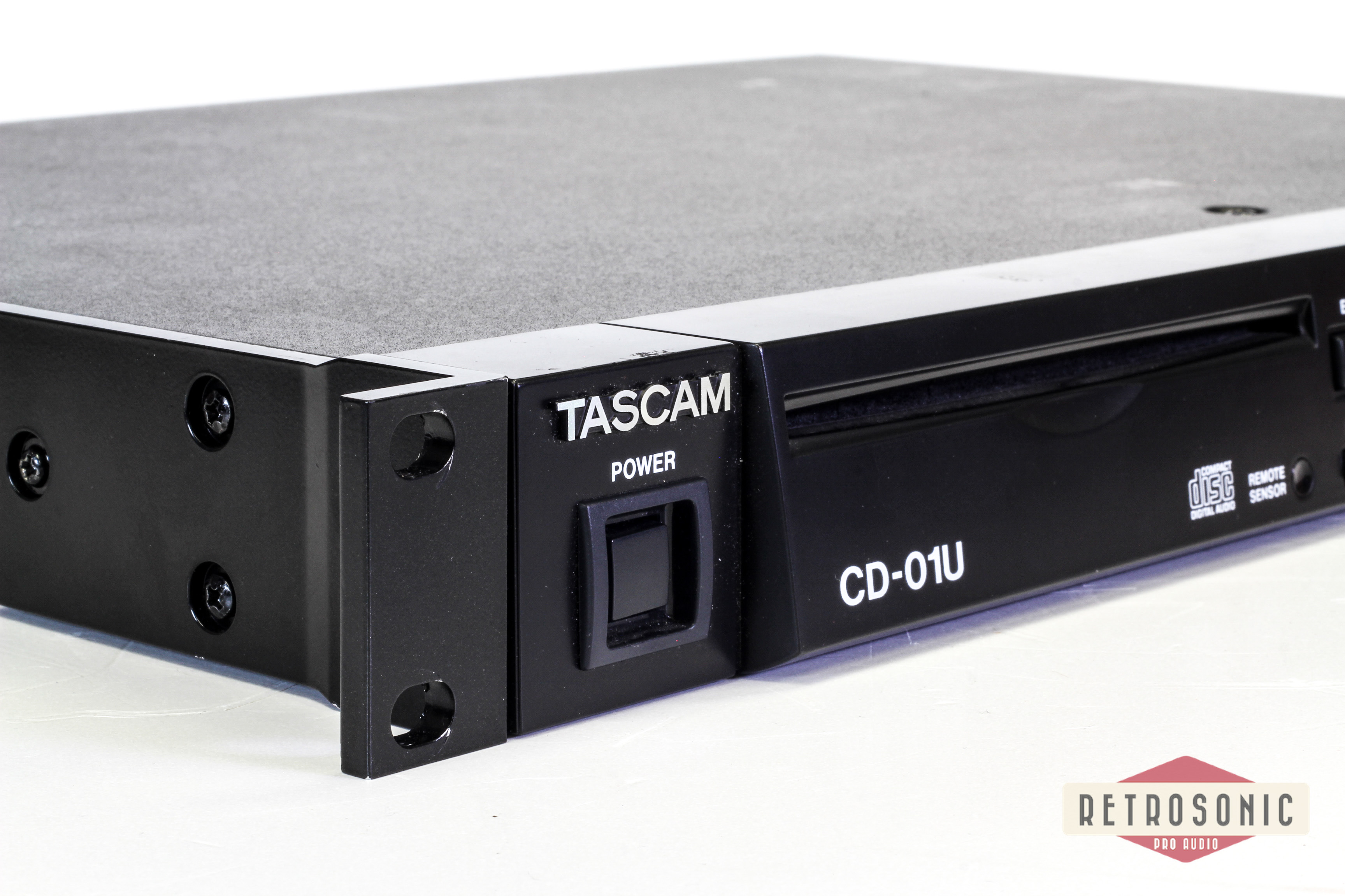 Tascam CD01U CD-player, 1Unit 19-inch Rack