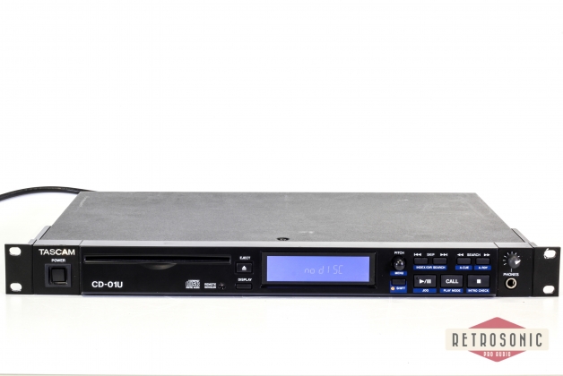 Tascam CD01U CD-player, 1Unit 19-inch Rack