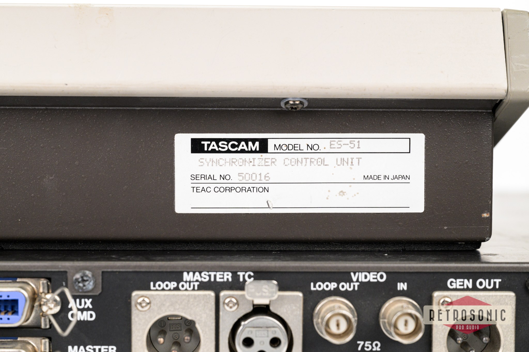 Tascam ES-50 Synchronizer & ES-51 Control Unit