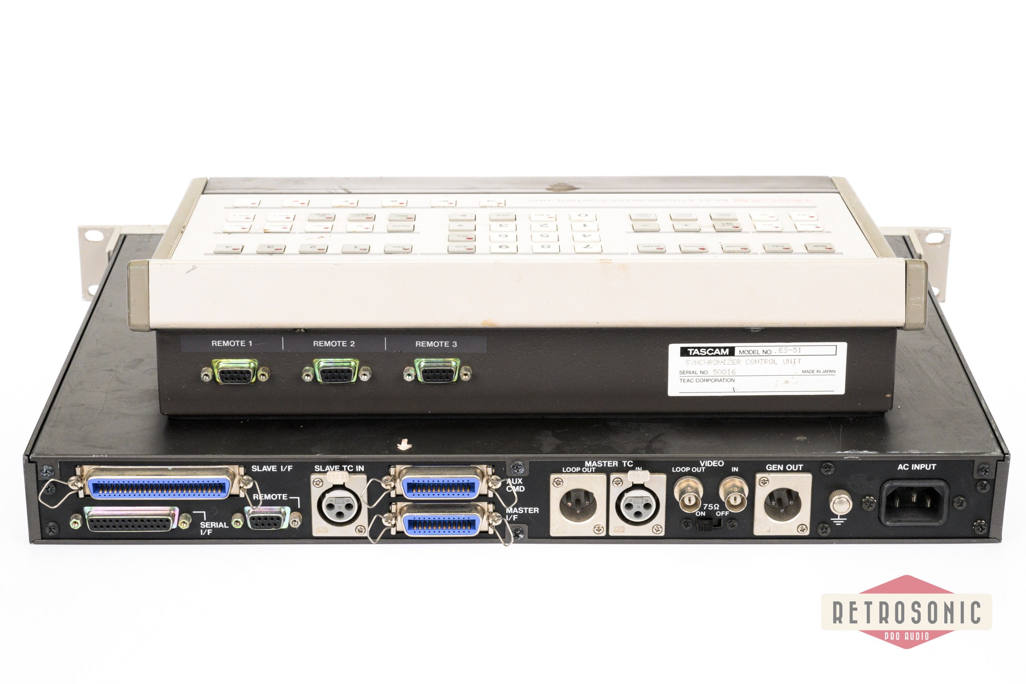 Tascam ES-50 Synchronizer & ES-51 Control Unit