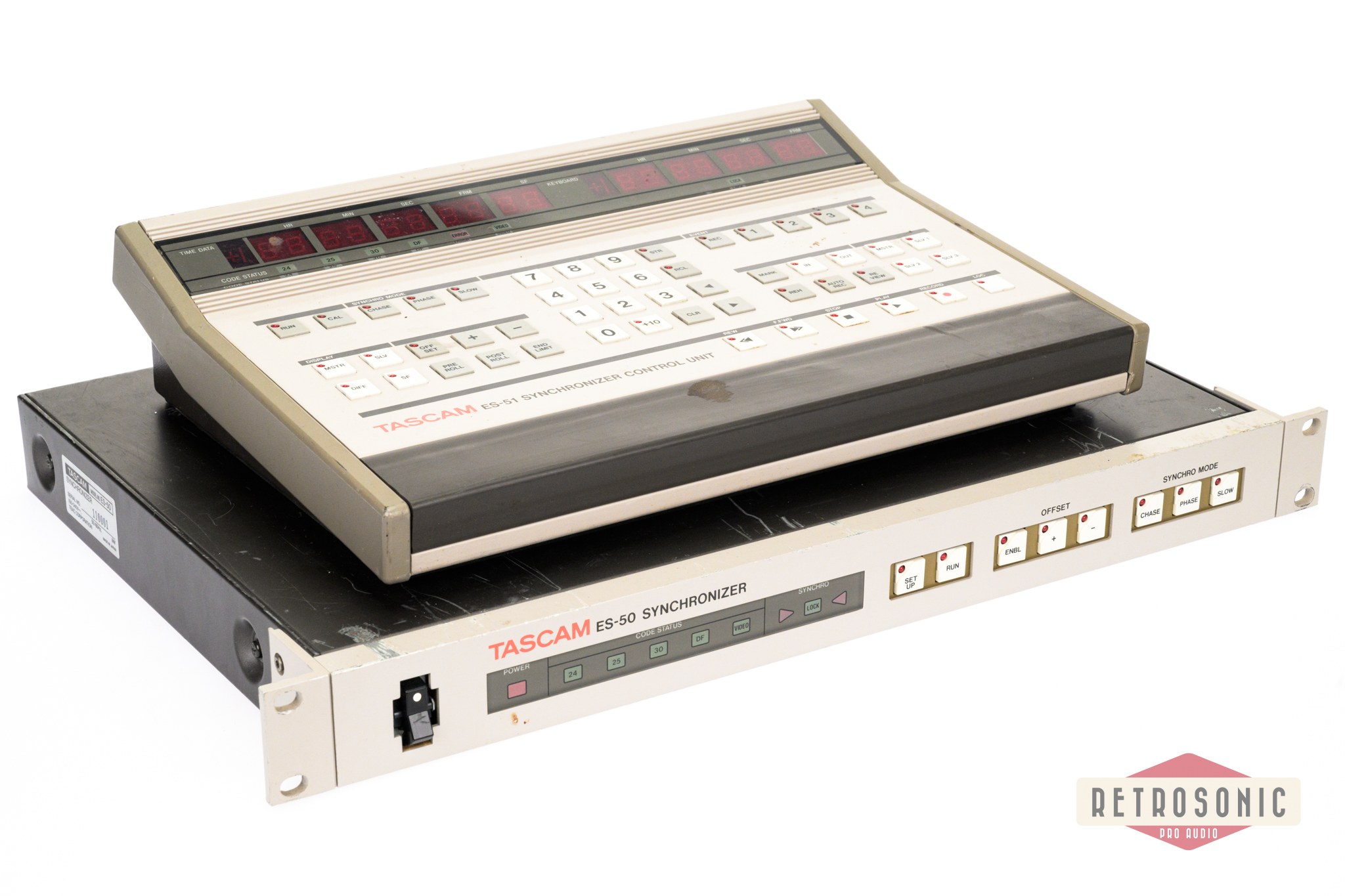 Tascam ES-50 Synchronizer & ES-51 Control Unit
