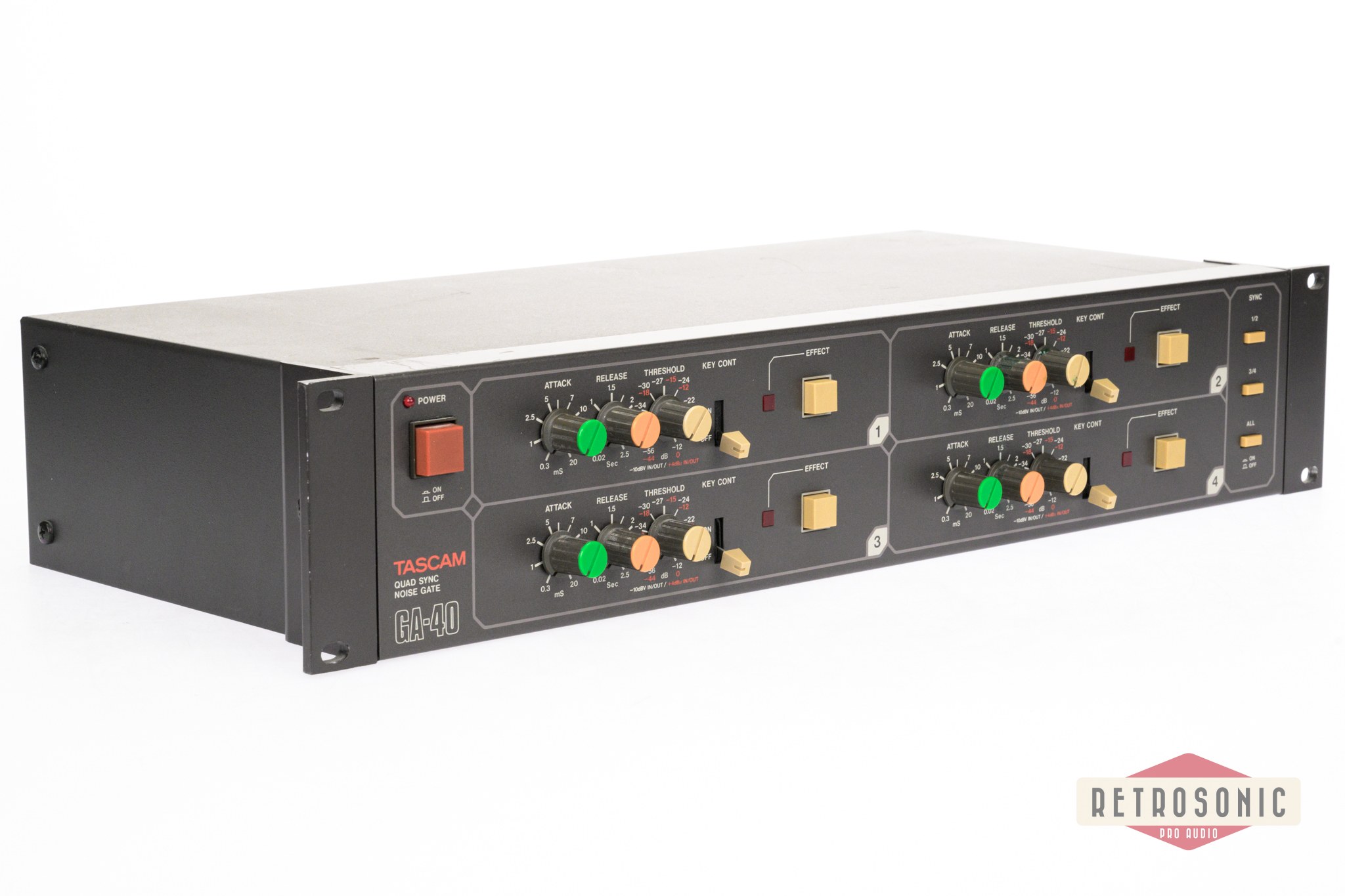 Tascam GA-40 Quad Sync Noise Gate