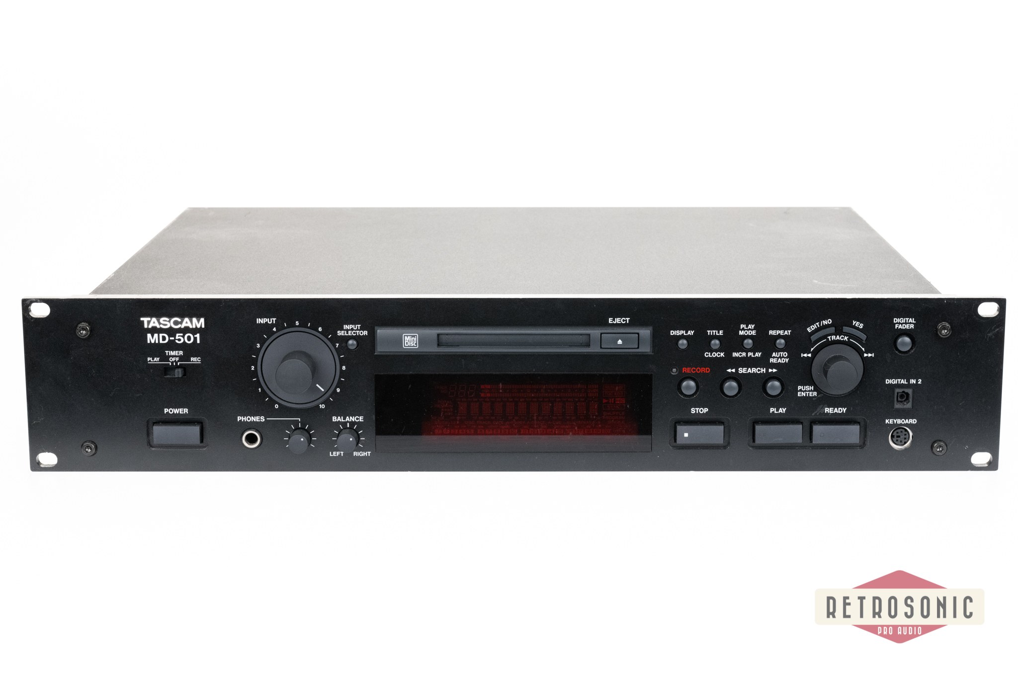 Tascam MD501 Minidisk Recorder/Player #1