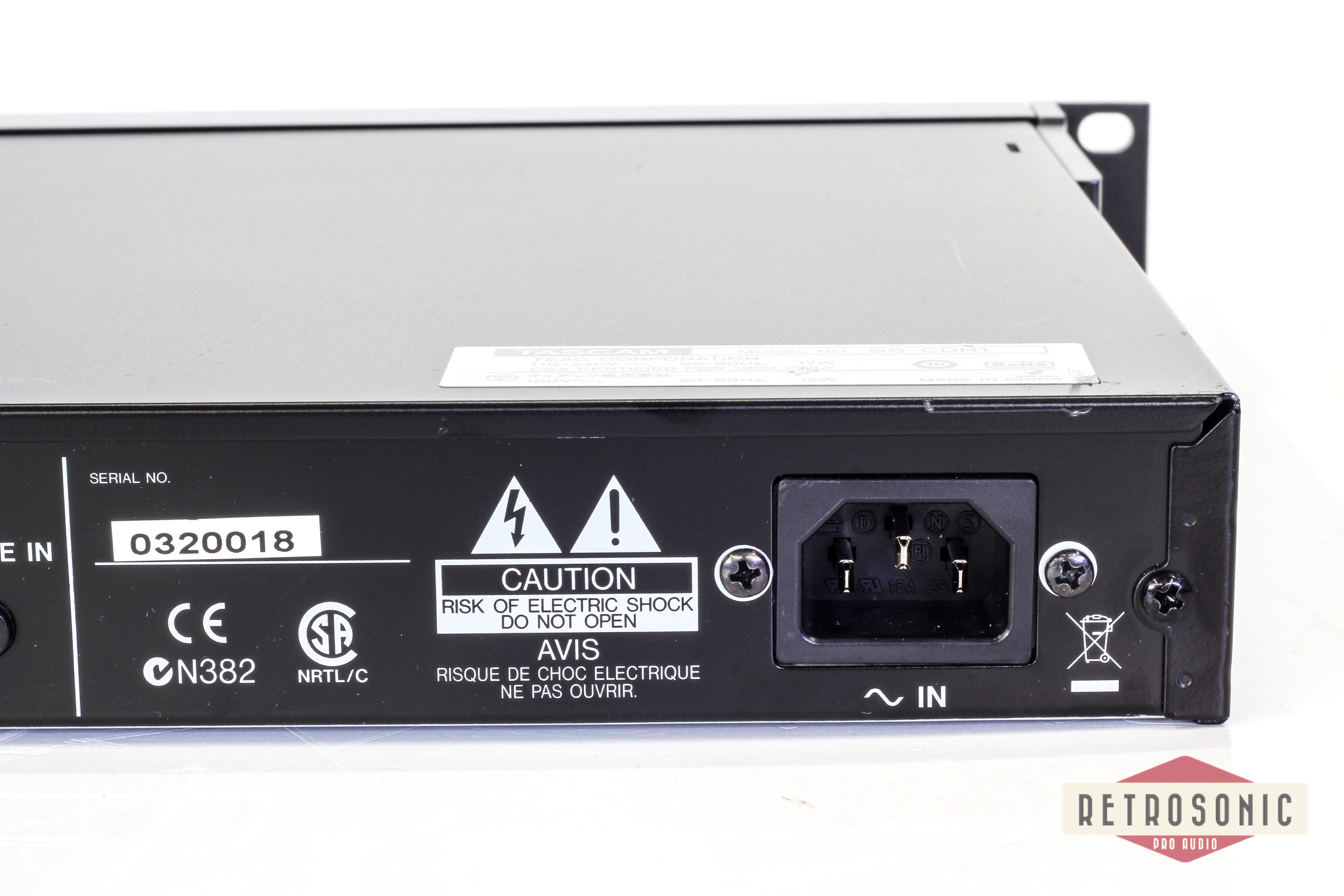 Tascam SS-CDR1 CD-Recorder/Player, solid state player