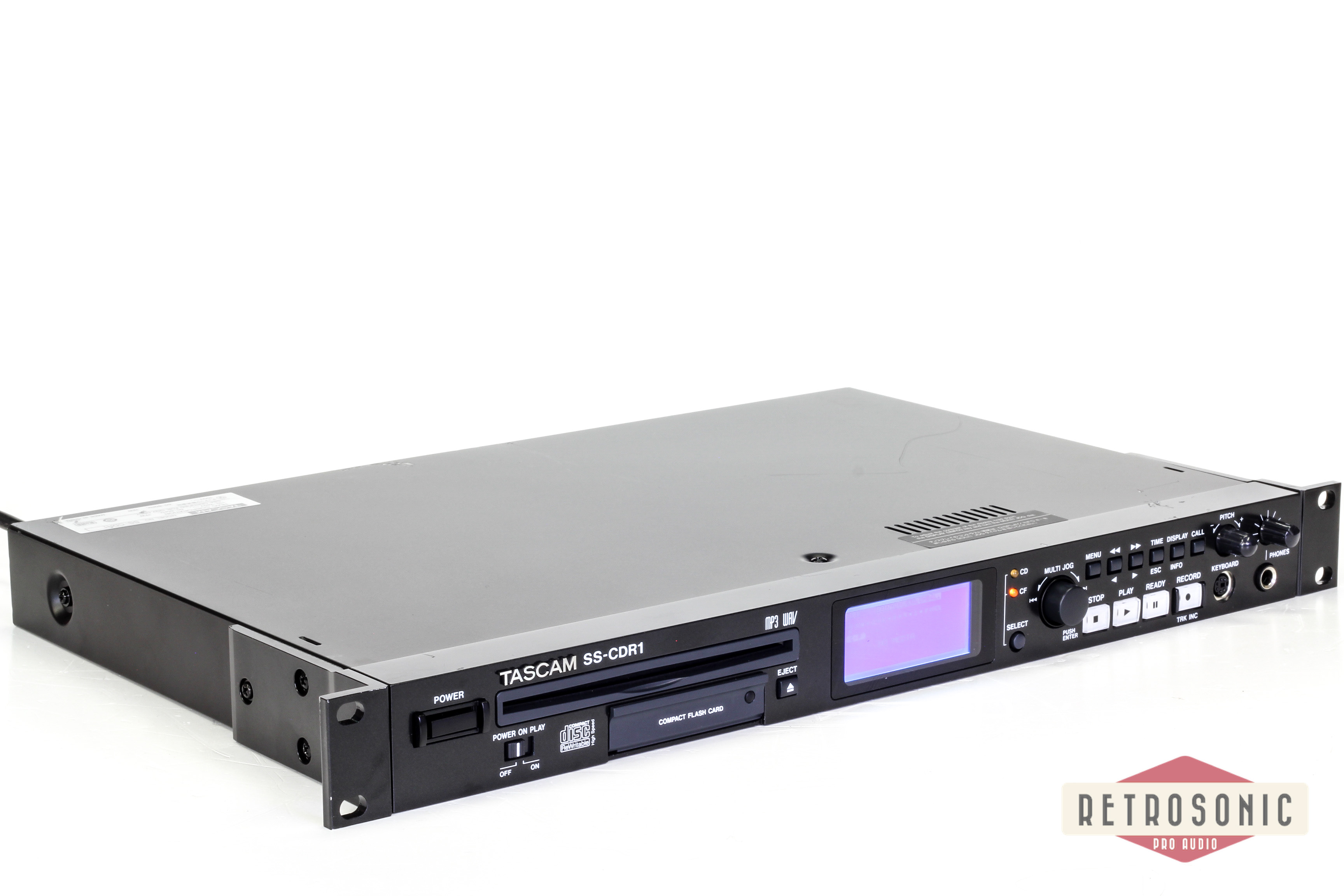 Tascam SS-CDR1 CD-Recorder/Player, solid state player