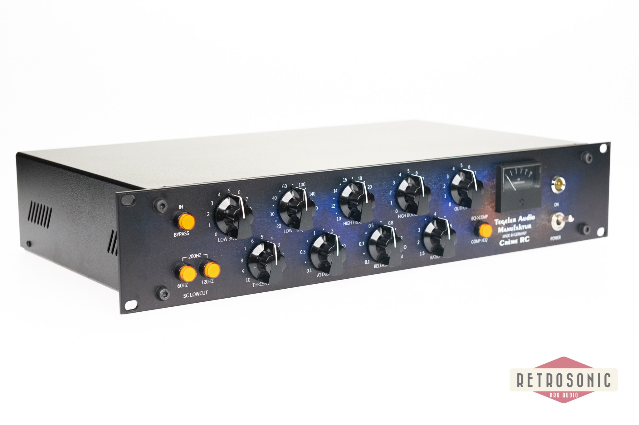 Tegeler Audio Creme RC Bus Compressor and Mastering Equalizer
