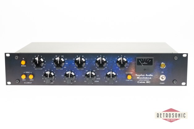retrosonic - Tegeler Audio Creme RC Bus Compressor and Mastering Equalizer