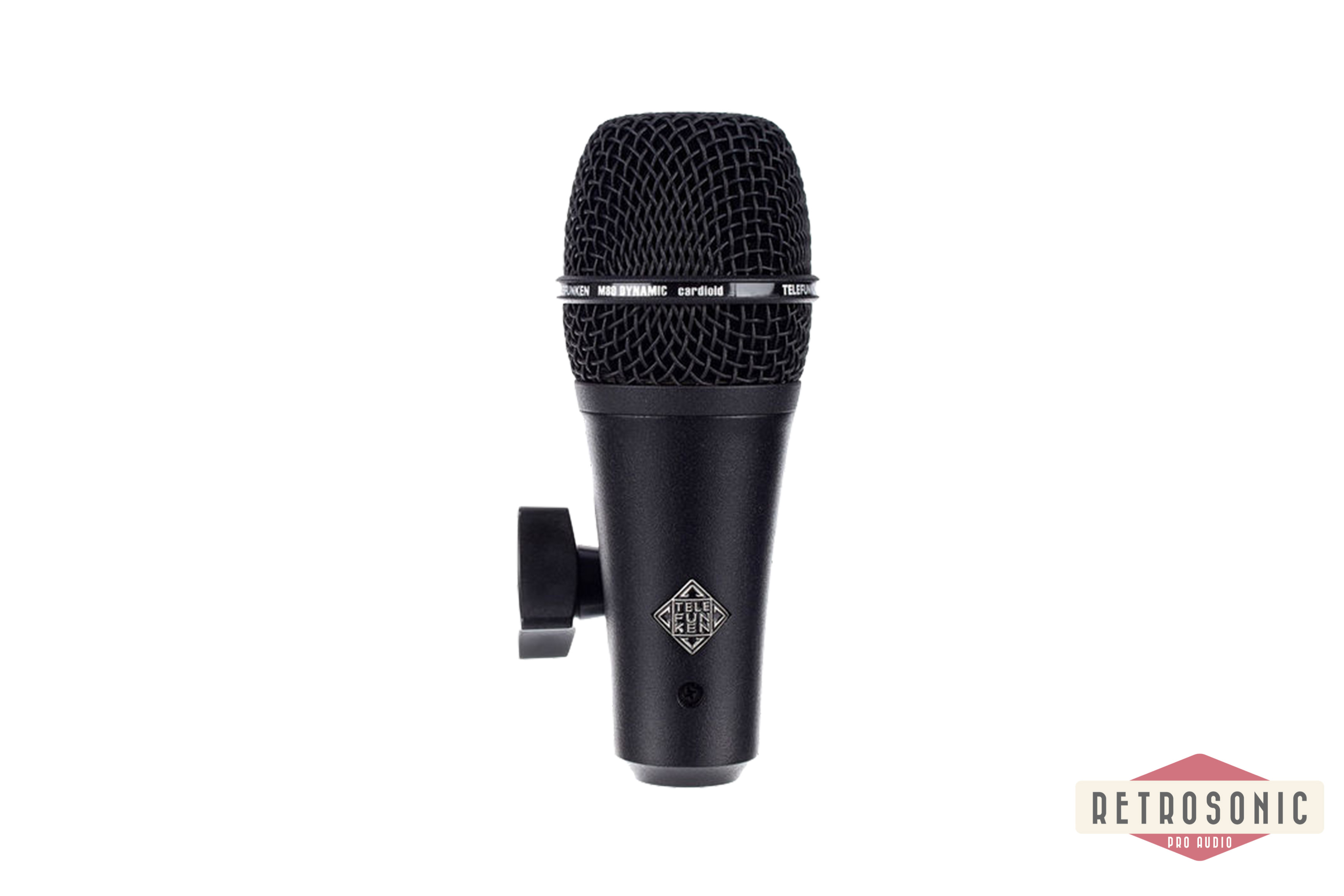 Telefunken M 80 Shorty Snare Mic. Cardioid. Black