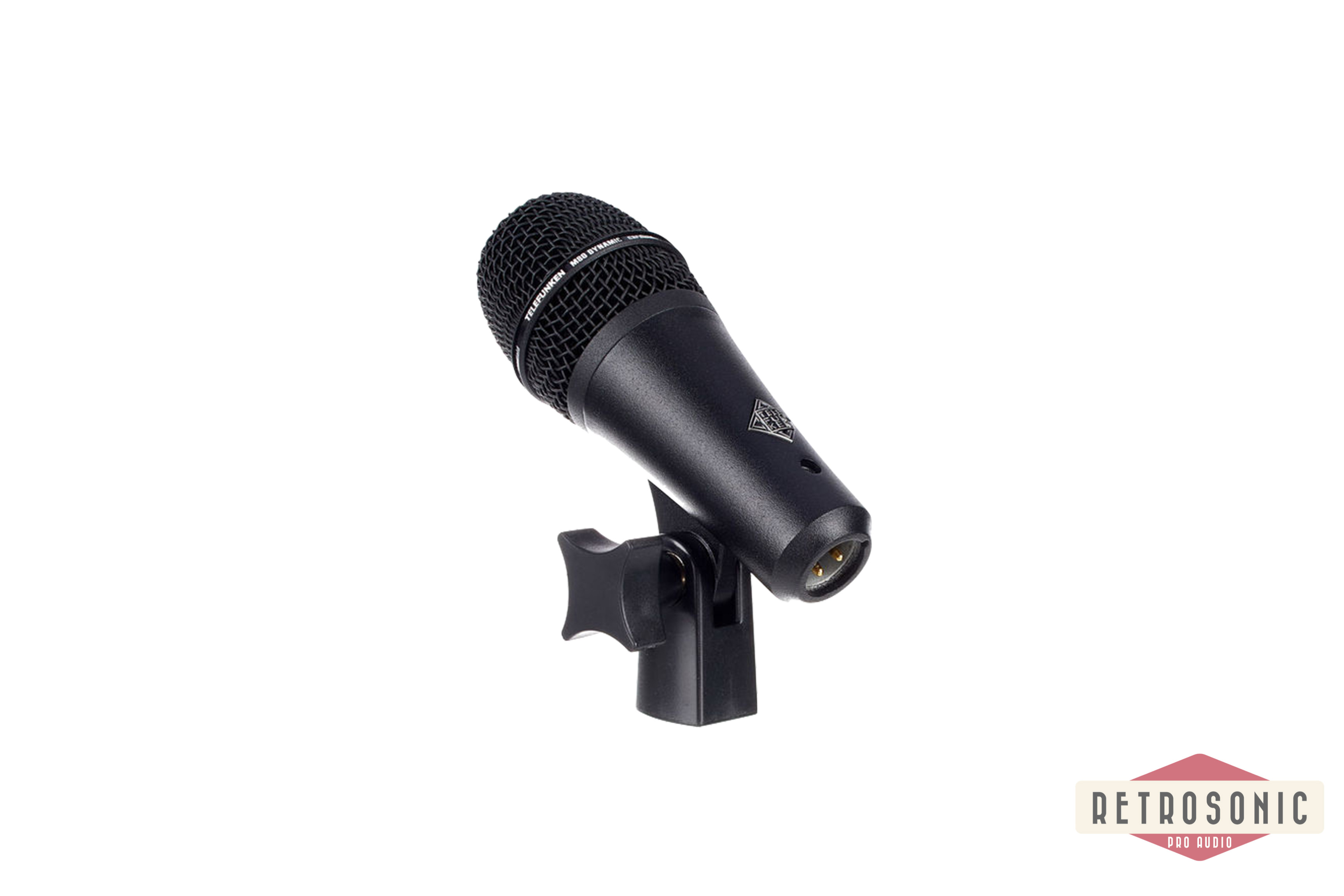 Telefunken M 80 Shorty Snare Mic. Cardioid. Black