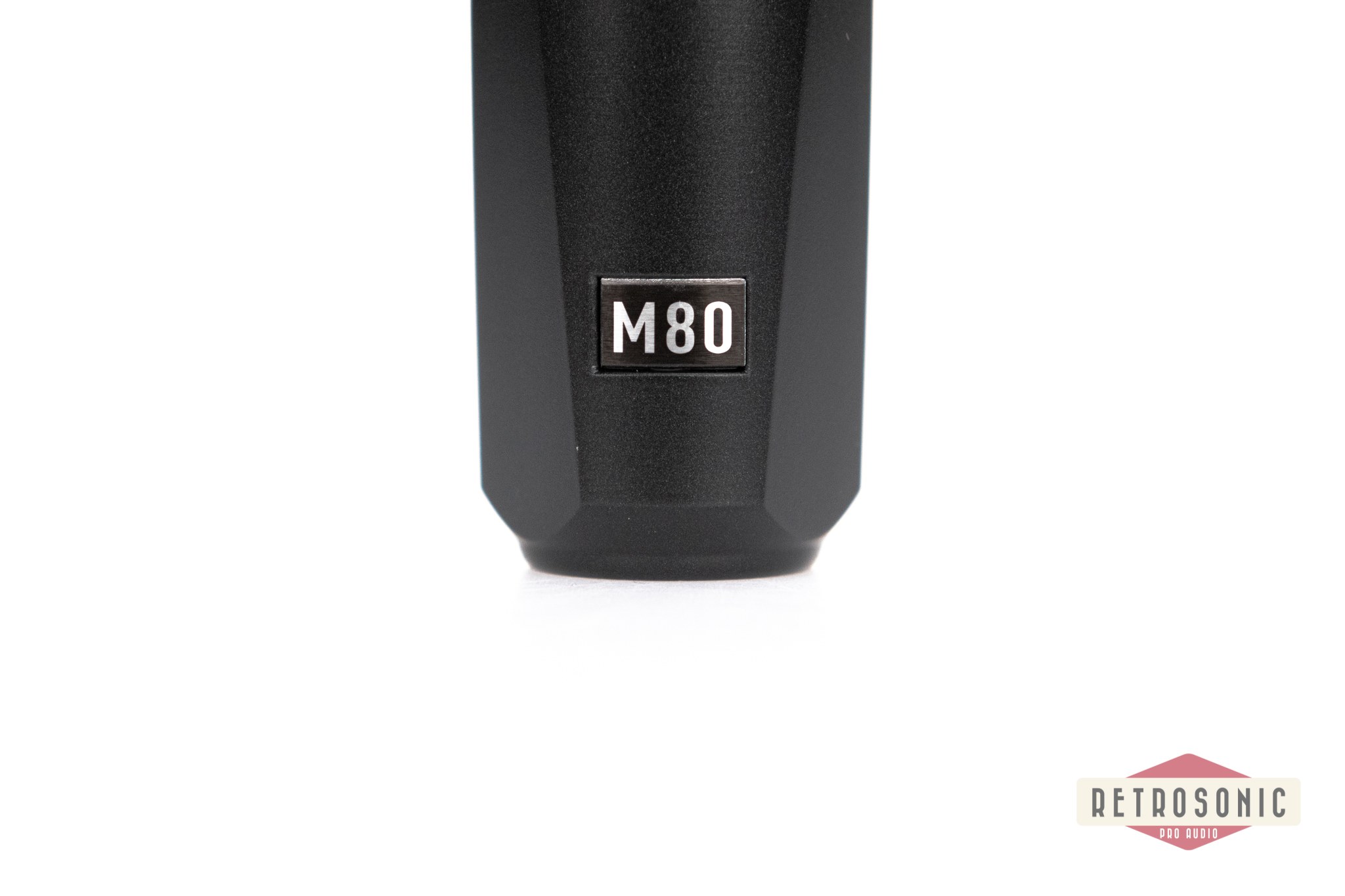 Telefunken M80 Dynamic Mic Black with Black Nickel grille