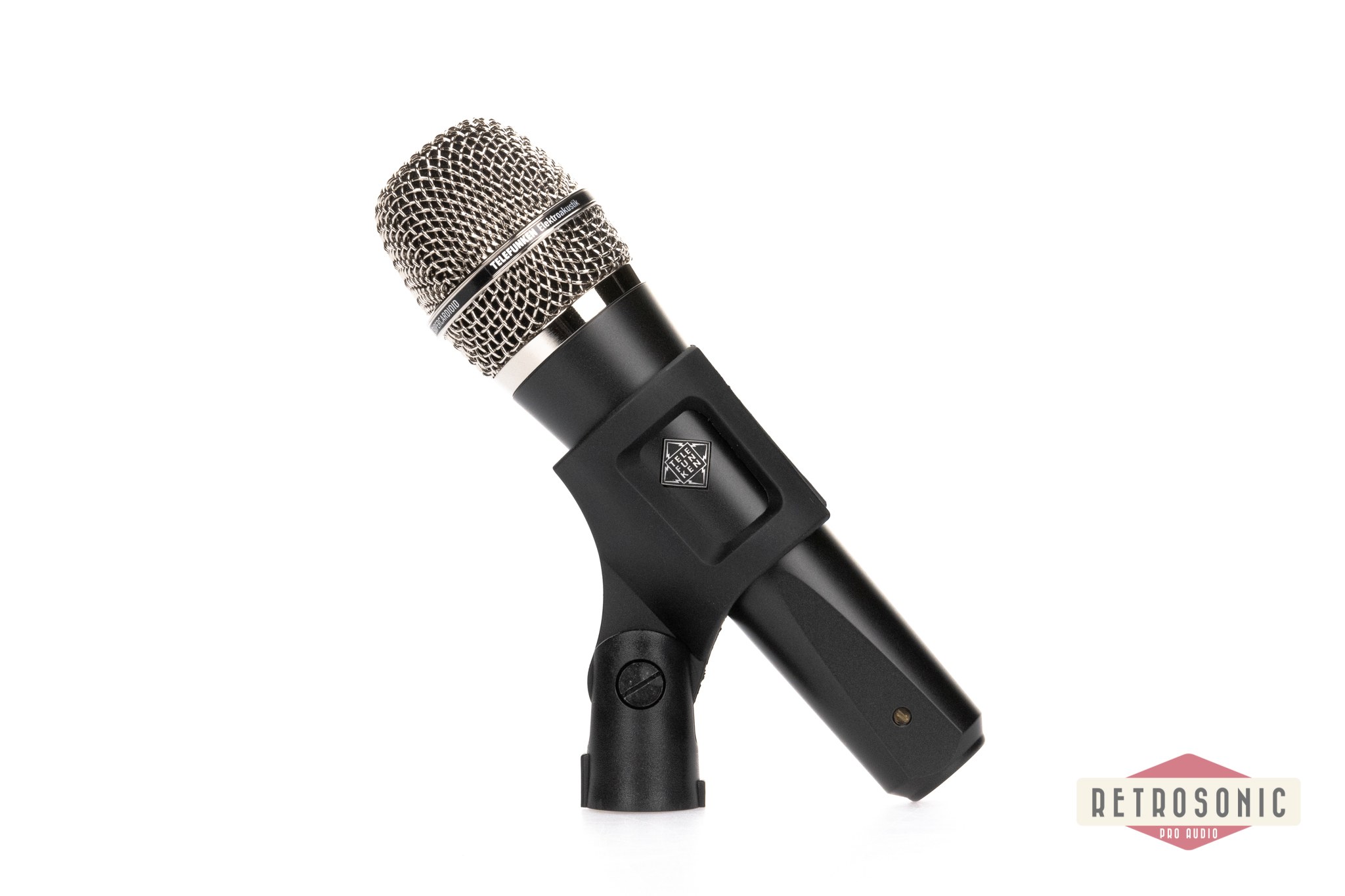 Telefunken M80 Dynamic Mic Black with Black Nickel grille