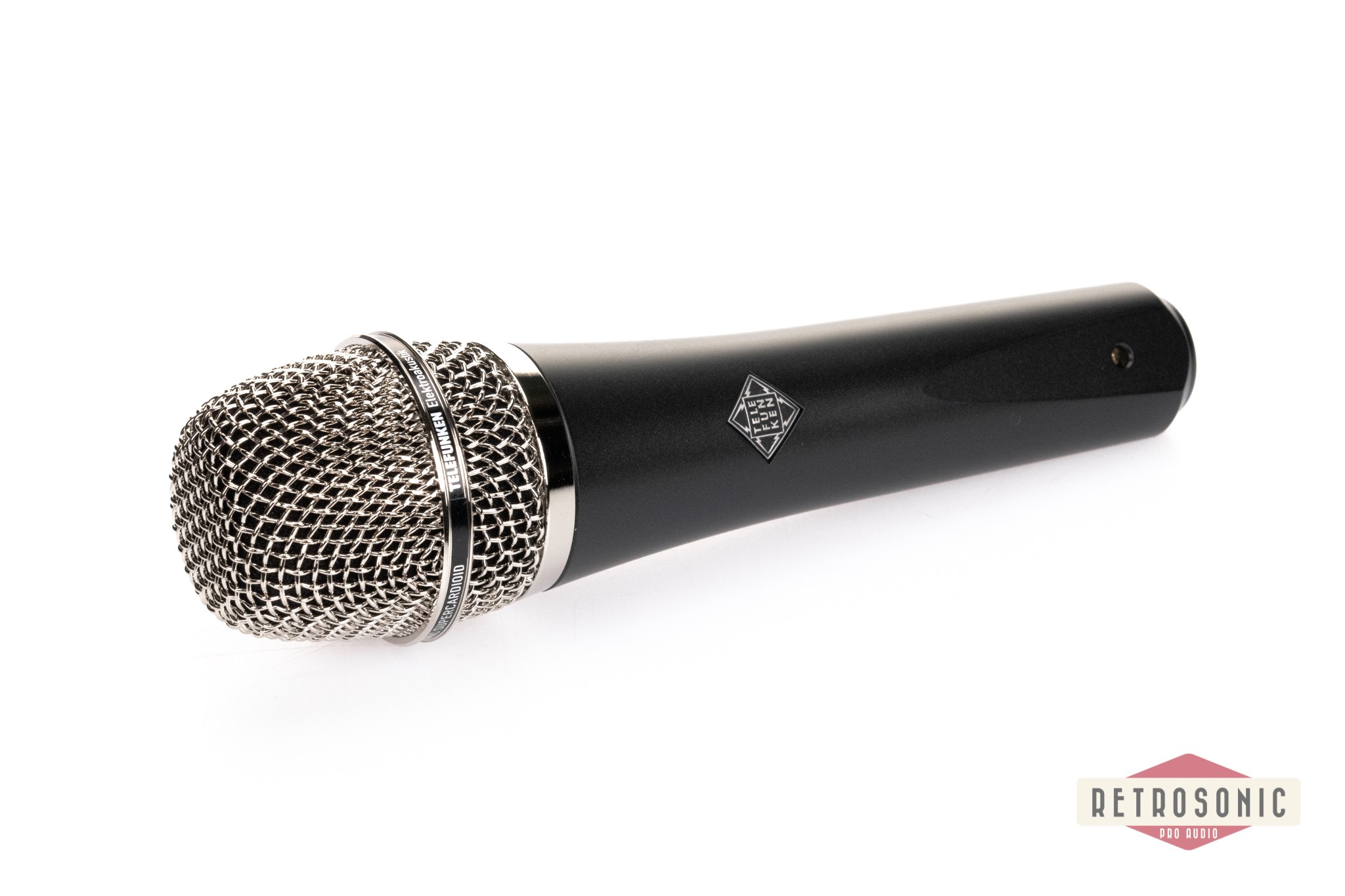 Telefunken M80 Dynamic Mic Black with Black Nickel grille