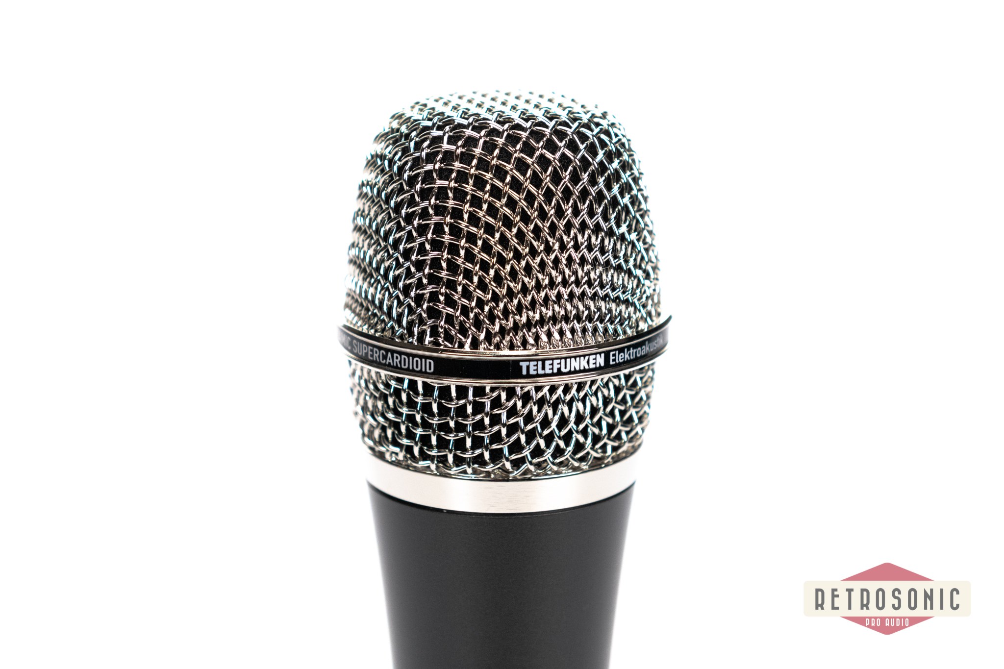 Telefunken M80 Dynamic Mic Black with Black Nickel grille