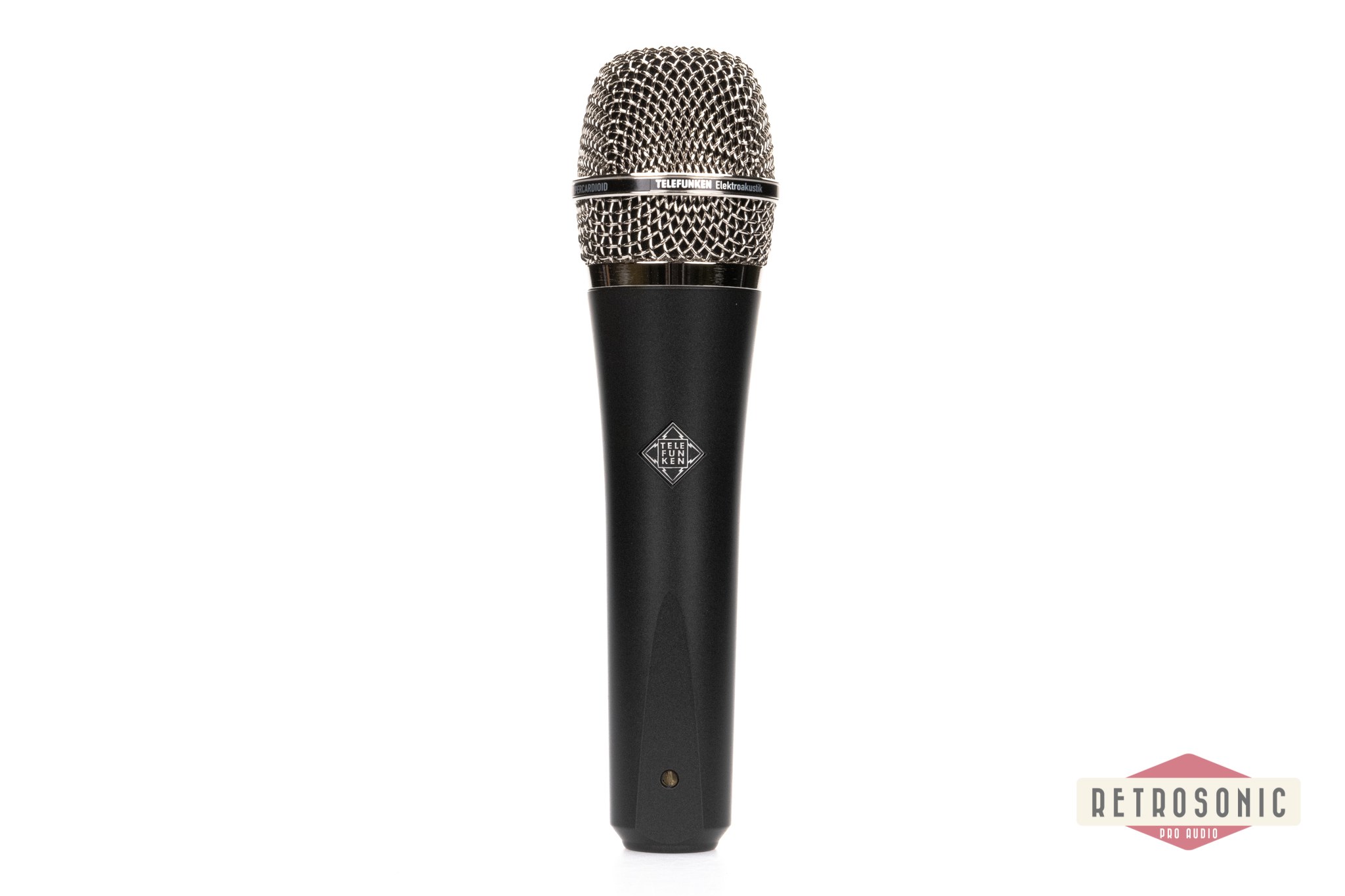 Telefunken M80 Dynamic Mic Black with Nickel grille