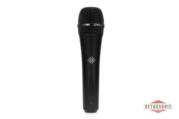 retrosonic - Telefunken M80 Dynamic Microphone Black/Black grille