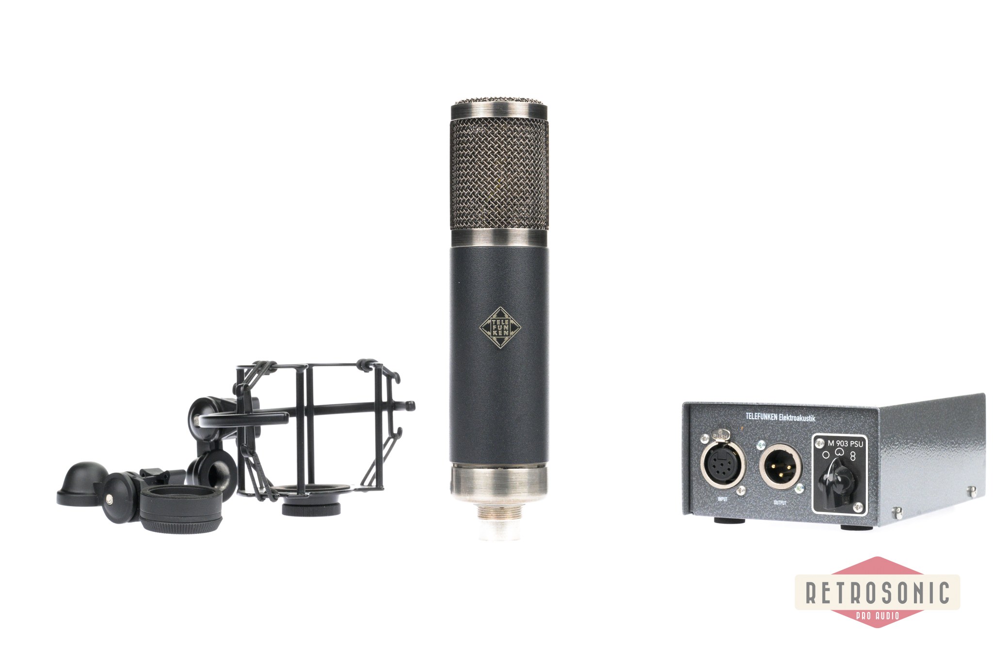 Telefunken TF47 Three-Pattern Tube Mic