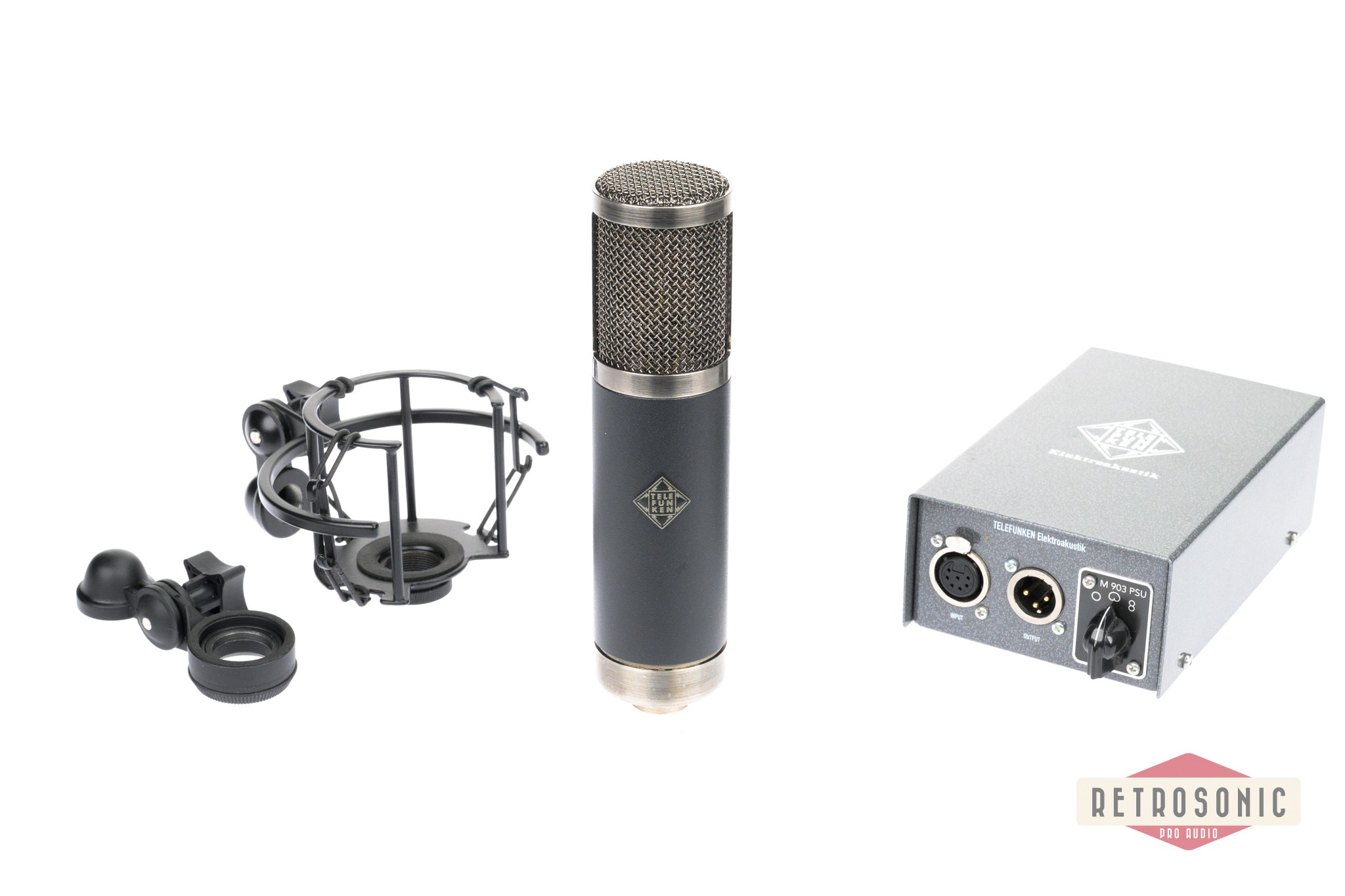 Telefunken TF47 Three-Pattern Tube Mic