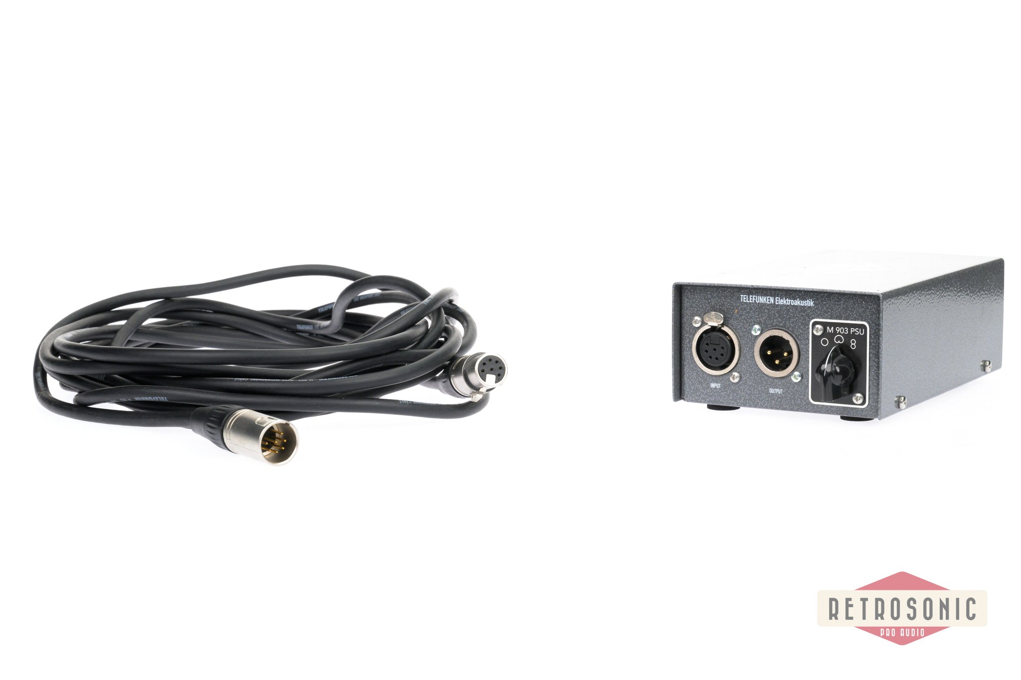 Telefunken TF47 Three-Pattern Tube Mic