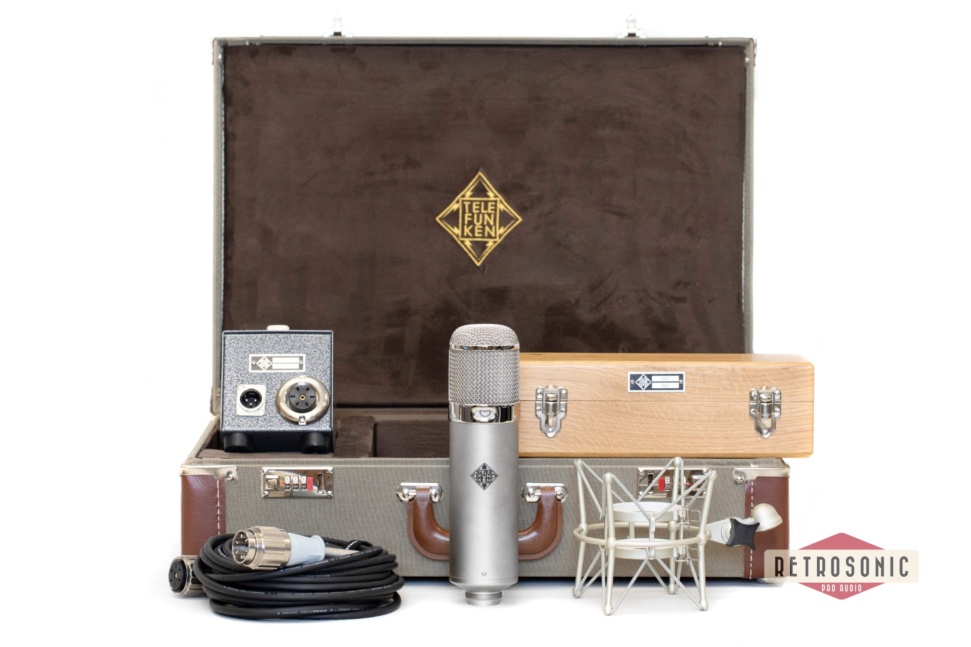 Telefunken U47 Tube Mic System with VF14K Vacuum Tube