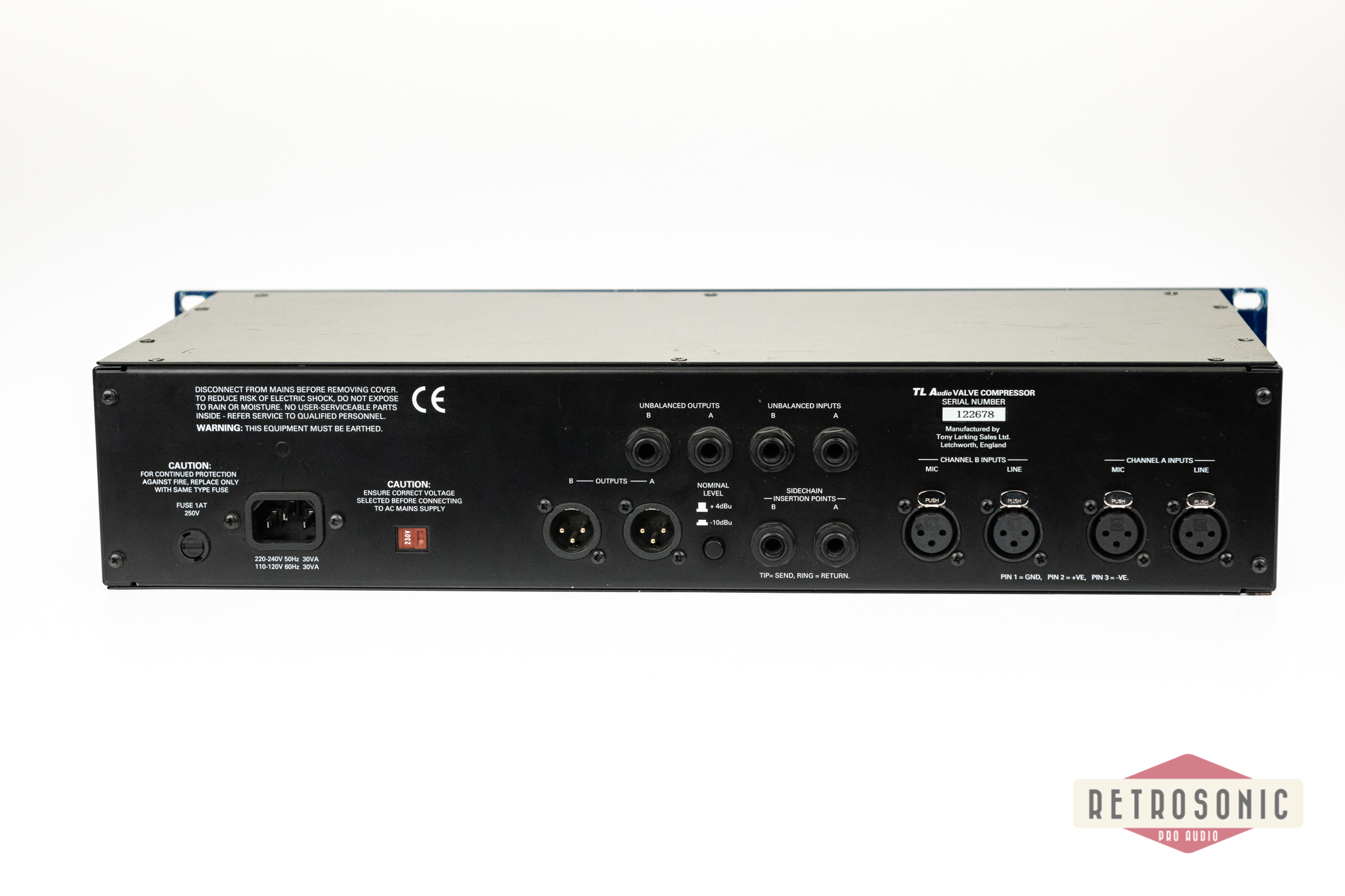 TLA C1 Dual Valve Preamp Compressor