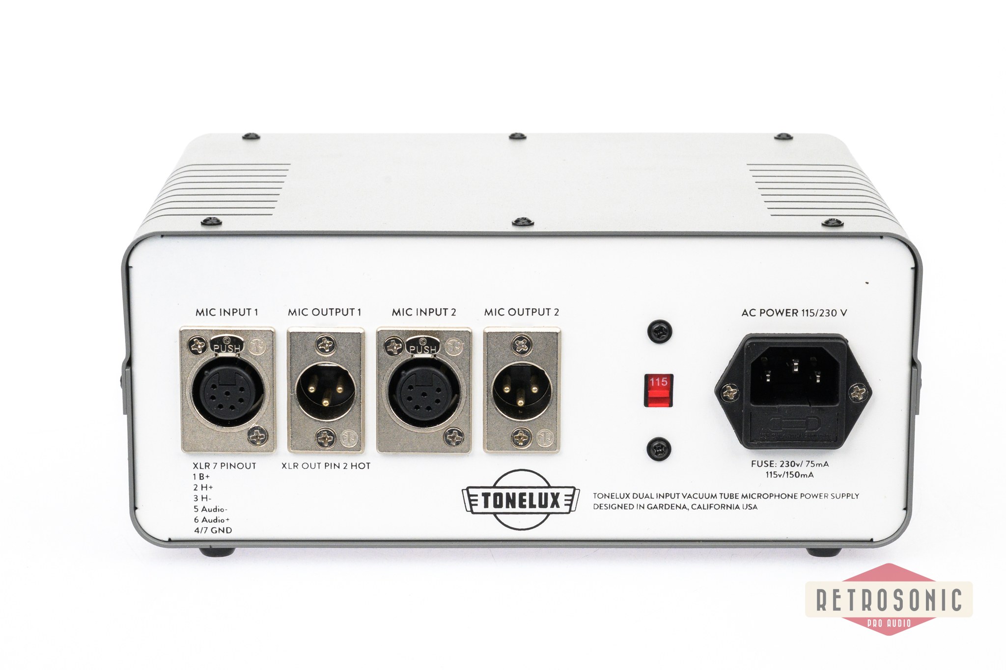 Tonelux JC37 Tube condenser microphone
