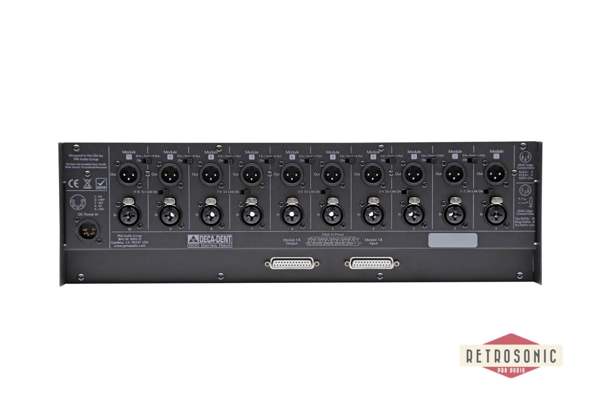 Trident Deca Dent 500 10 Slot Series Chassis