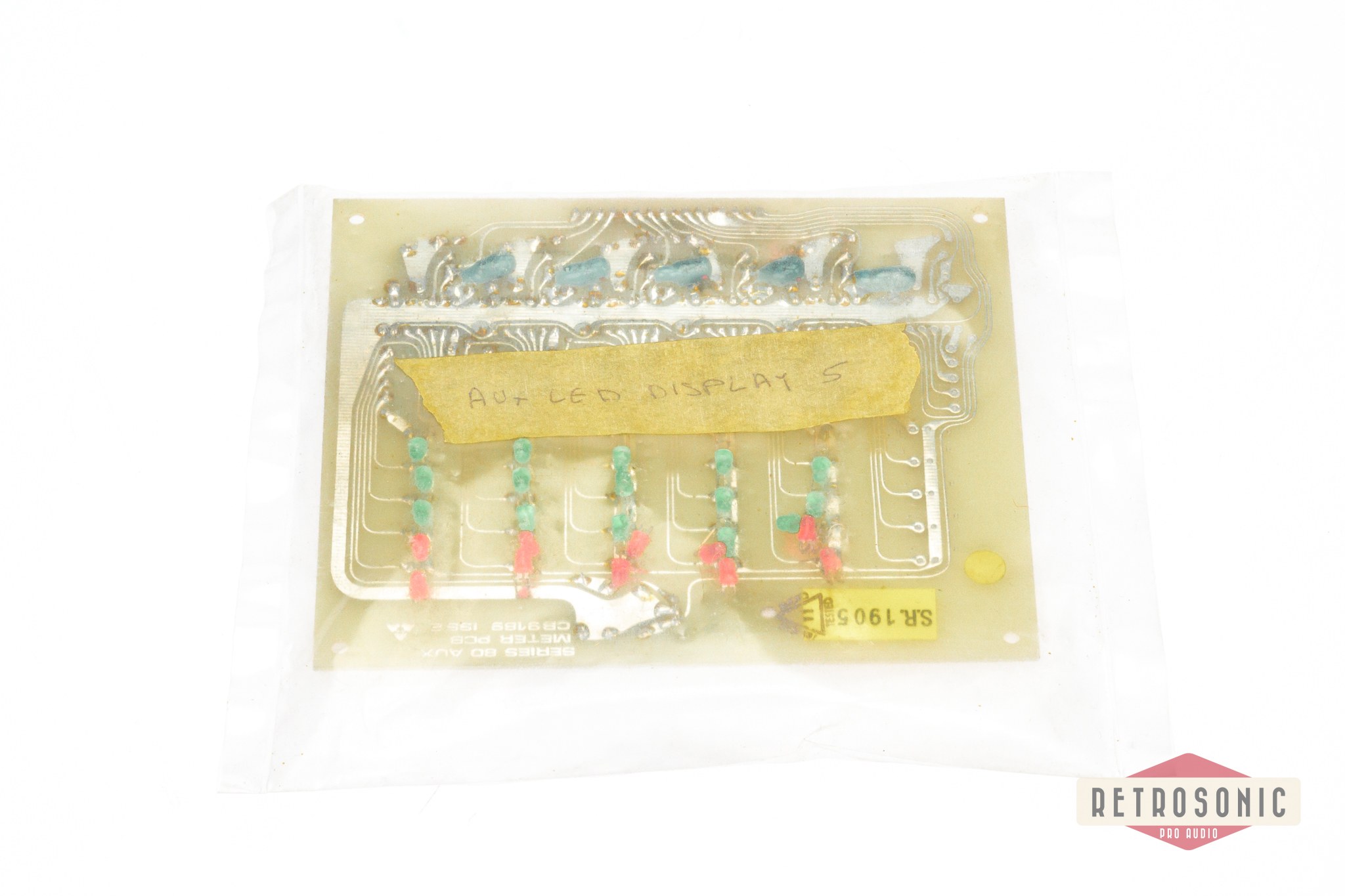Trident Series 80B LRAB AUX Meter PCB NOS #2