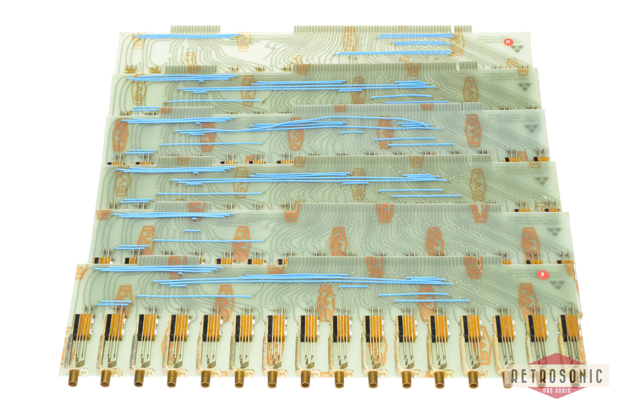 Trident Series 80B LRAB Patchbay Card Set of 6 pcs