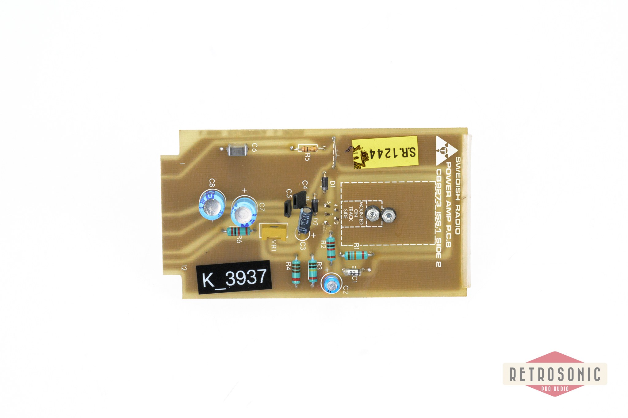 Trident Series 80B LRAB Swedish Radio Power Amp PCB #1 NOS