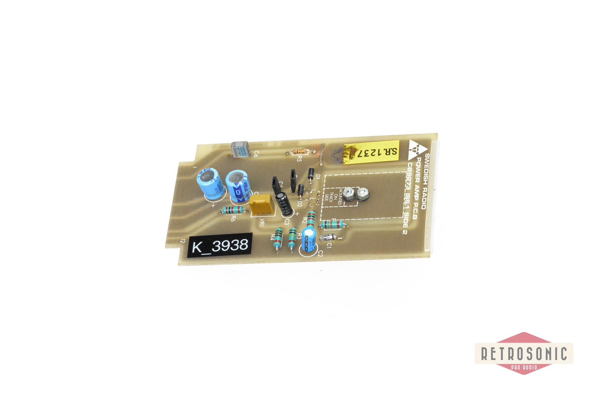 Trident Series 80B LRAB Swedish Radio Power Amp PCB #2 NOS