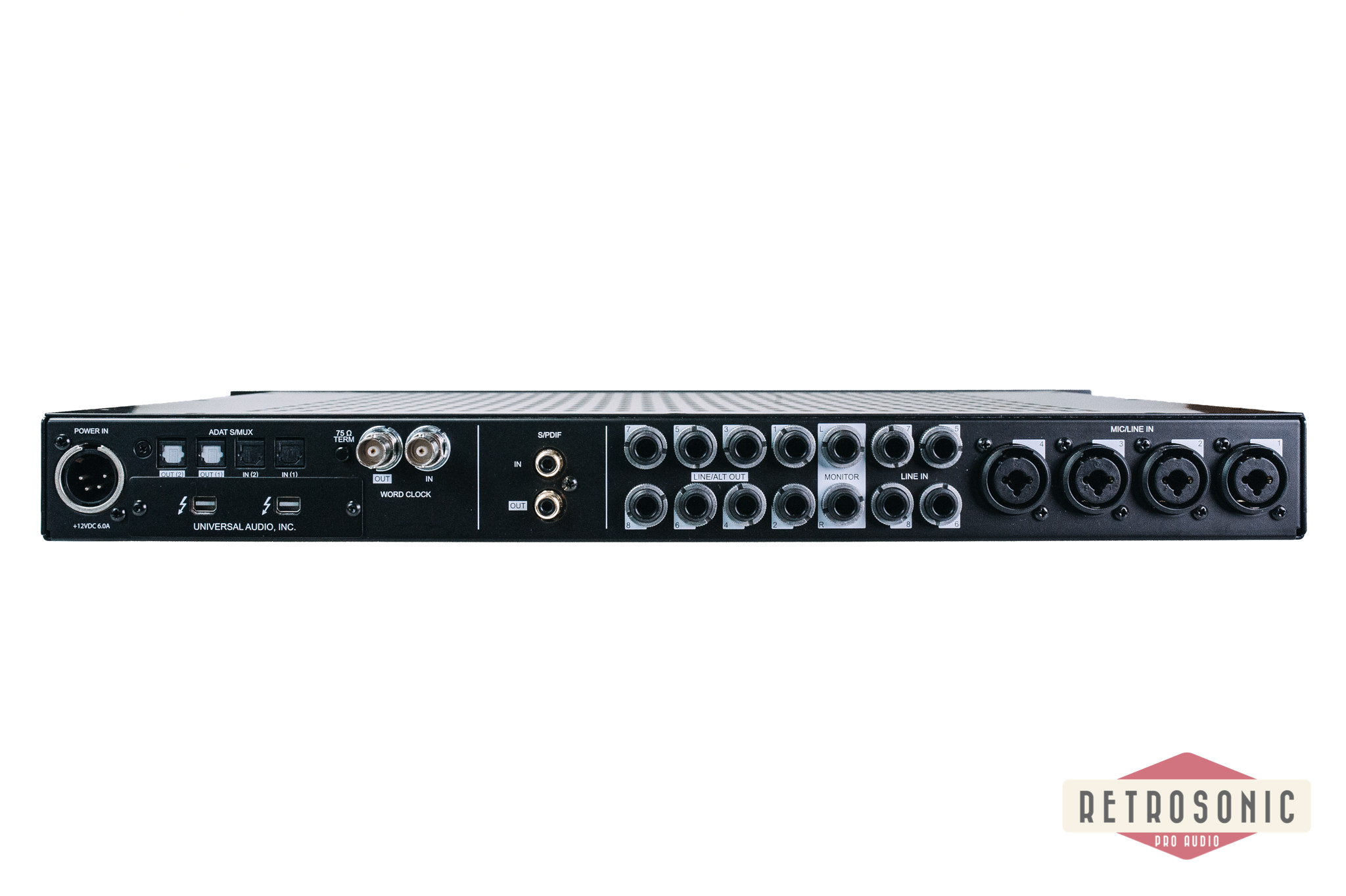 UA Apollo 8 Quad Audio MK2 Interface Black. TB2 (used)