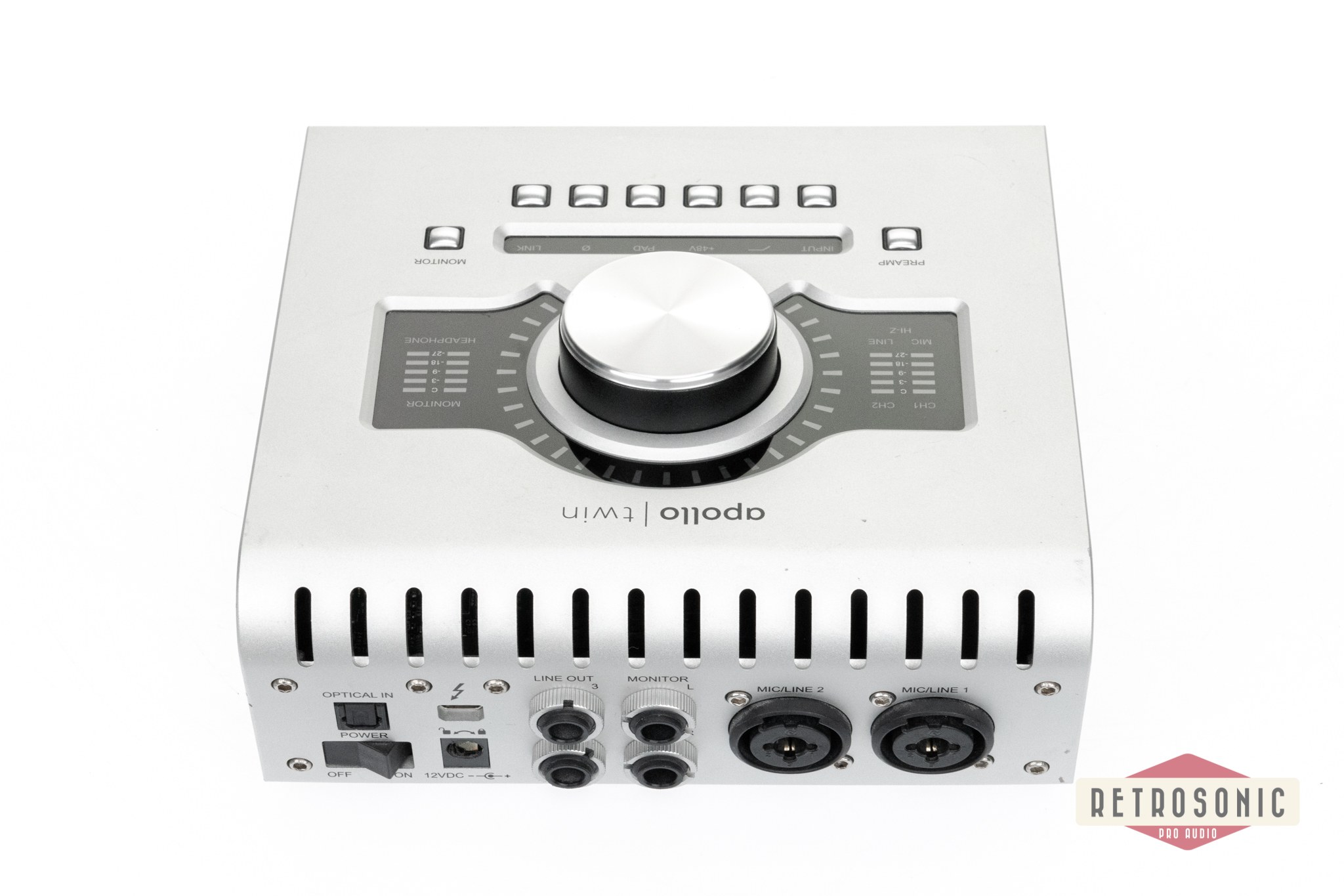 UA Apollo Twin Duo Core Silver TB2 version