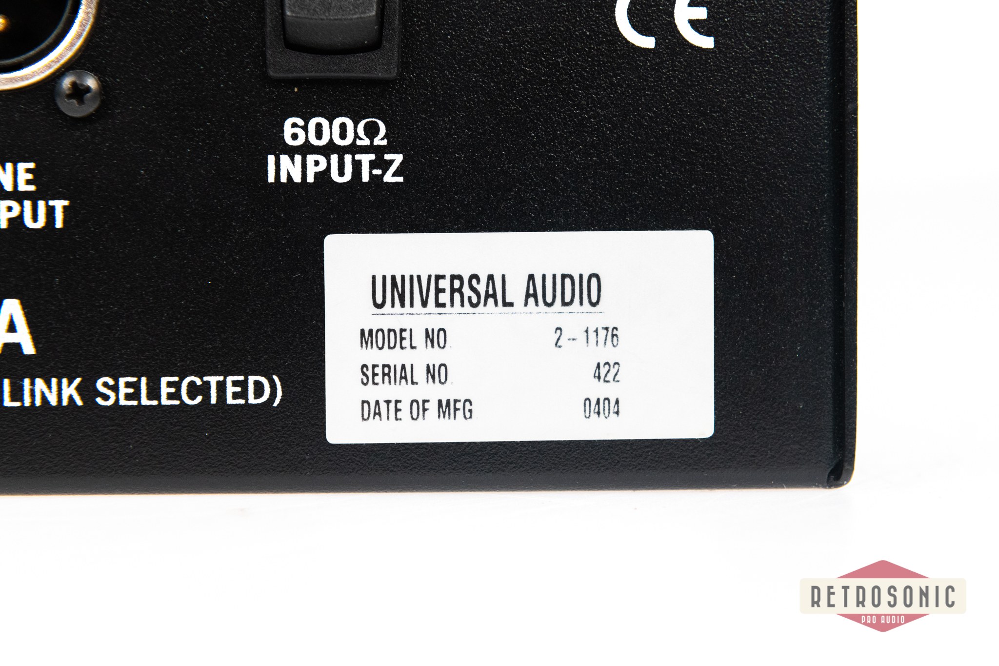 Universal Audio 2-1176 Dual Limiting Amplifier