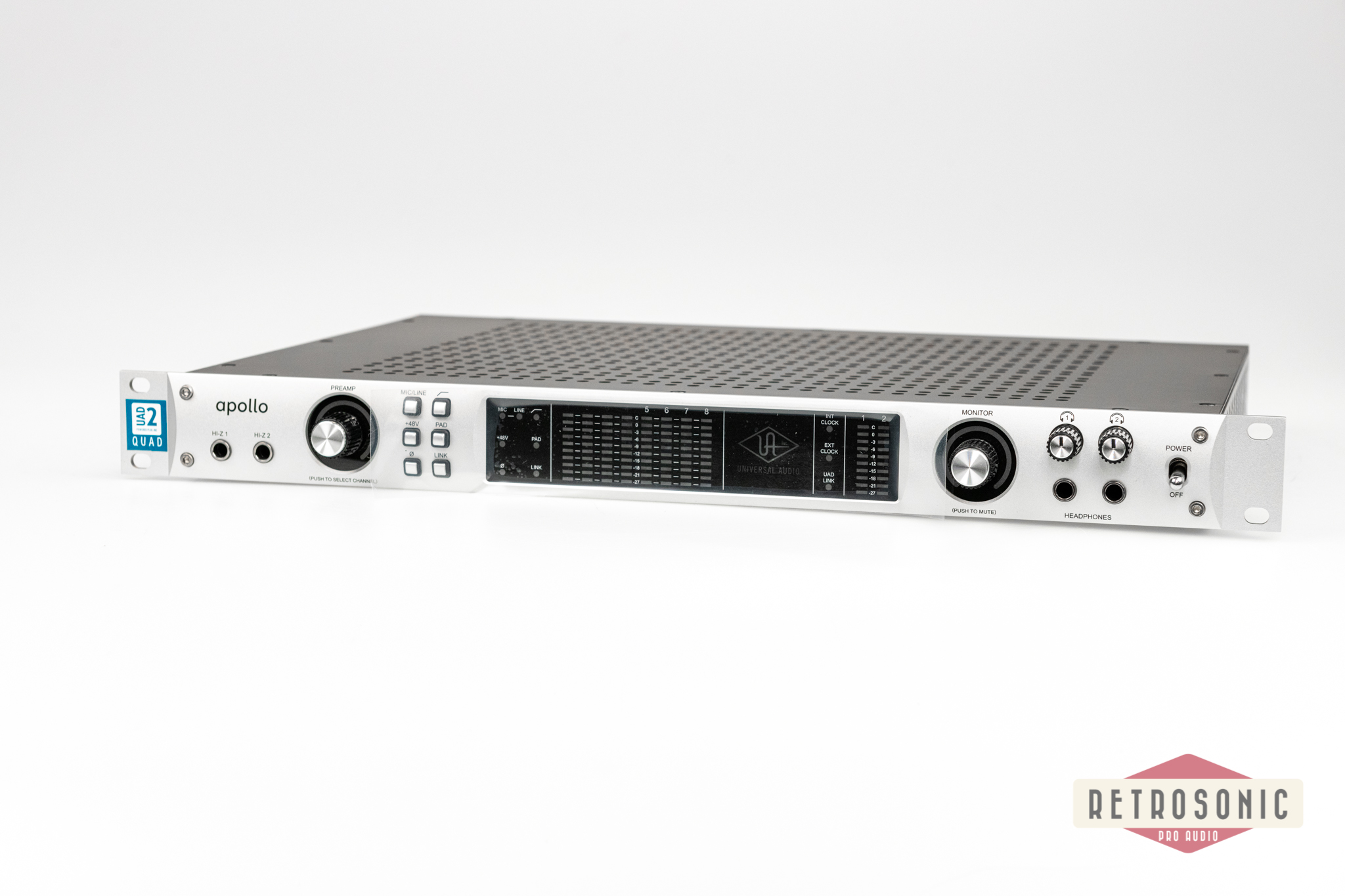 Universal Audio, Apollo Quad, Firewire (Mac/Win)