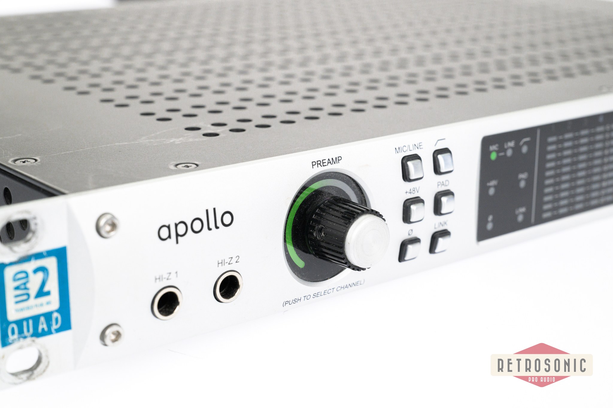 Universal Audio Apollo Quad Silverface TB3