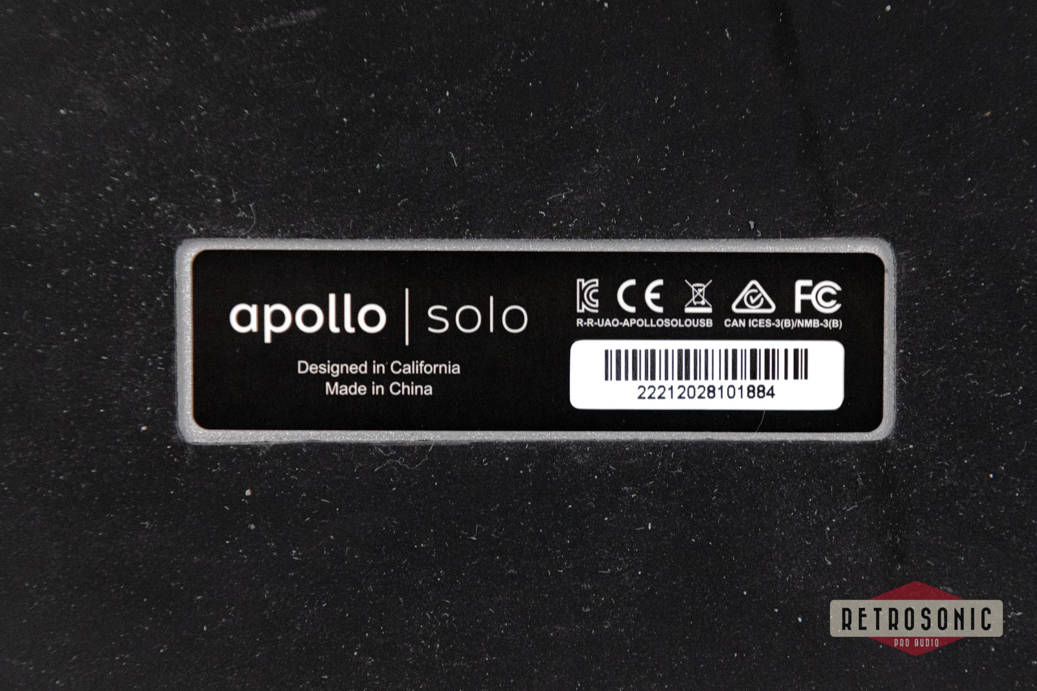 Universal Audio Apollo Solo USB Heritage Edition Promo (Win)